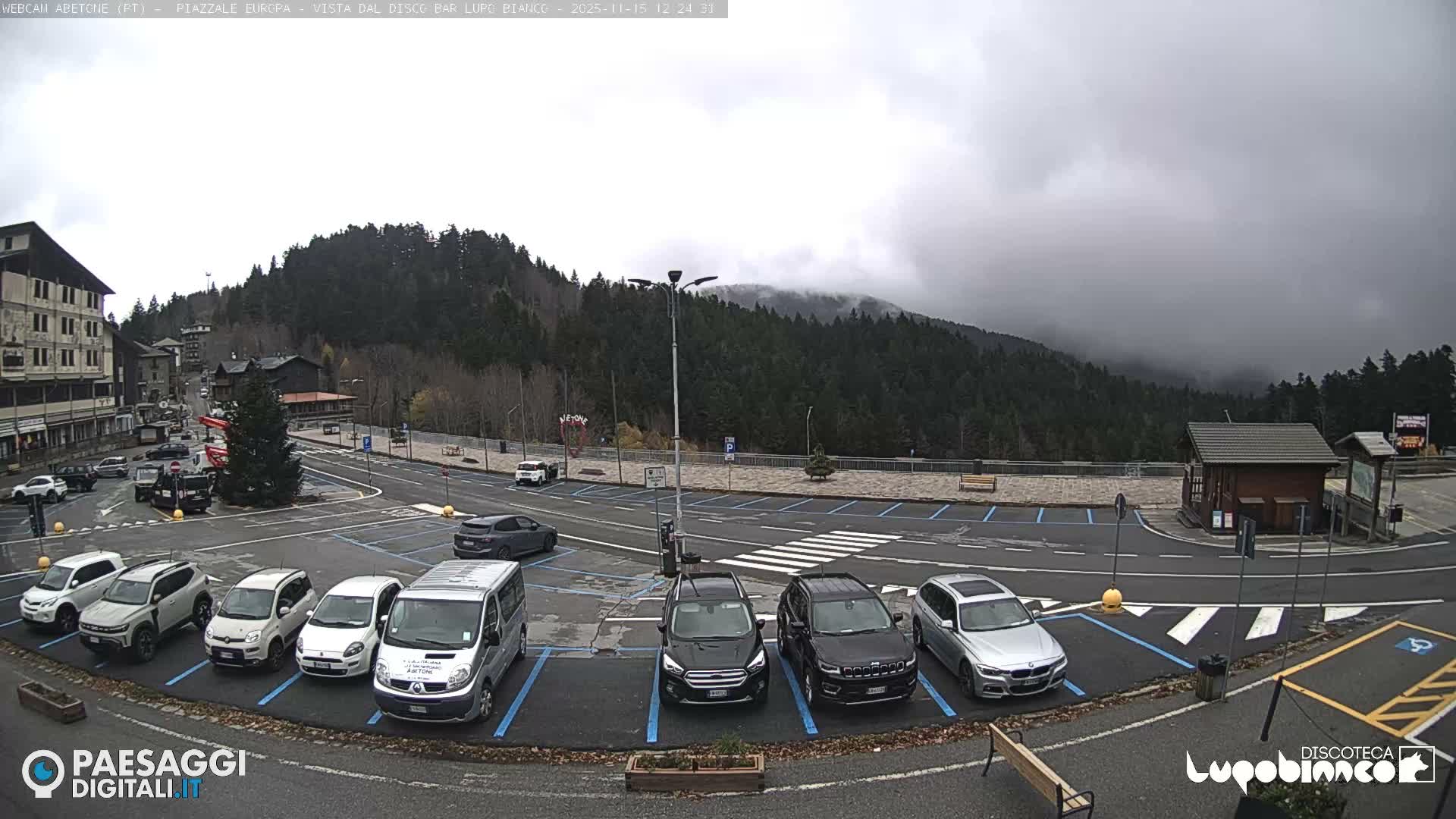 Abetone  Piazza Europa Square - Pistoia, Tuscany, Italy