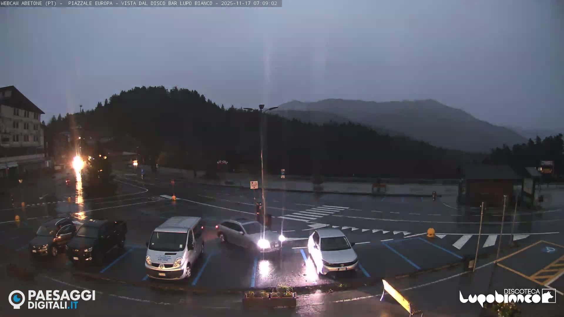 Abetone  Piazza Europa Square - Pistoia, Tuscany, Italy