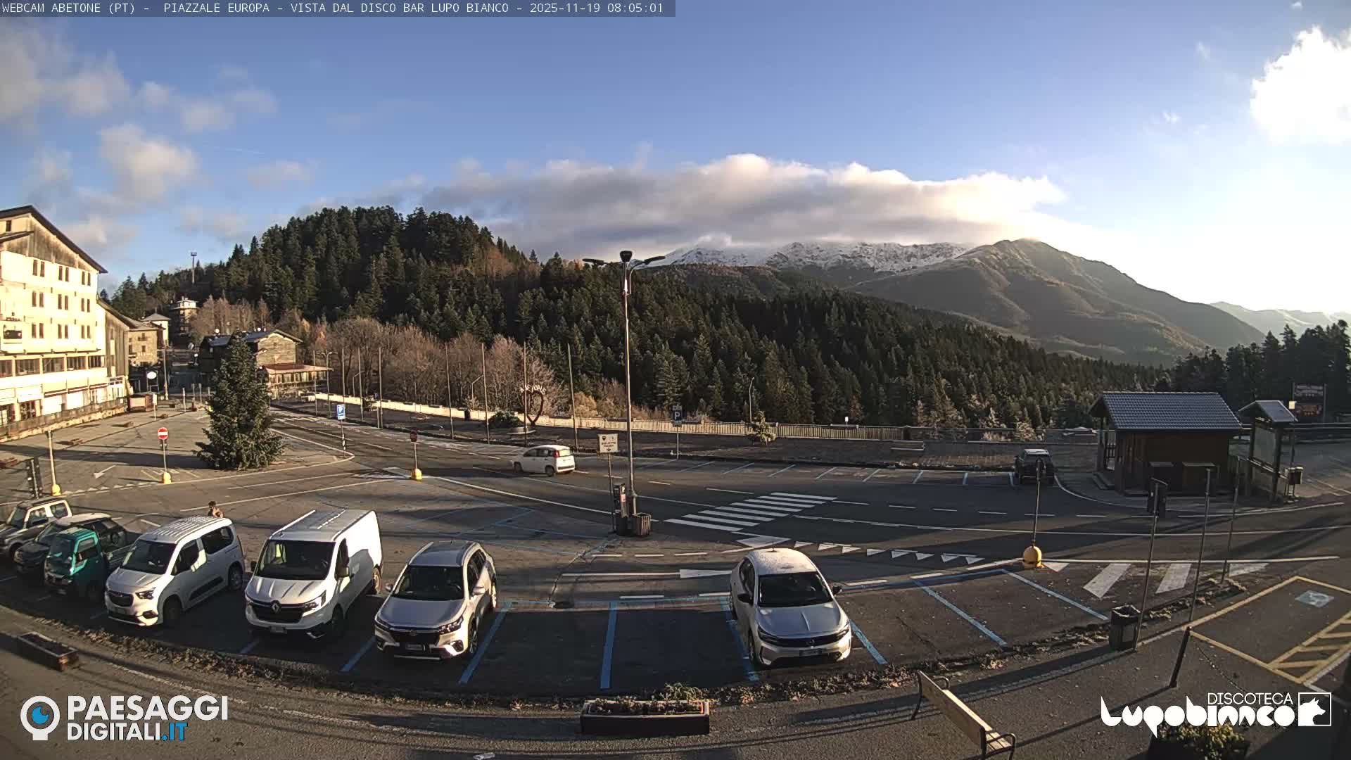 Abetone  Piazza Europa Square - Pistoia, Tuscany, Italy