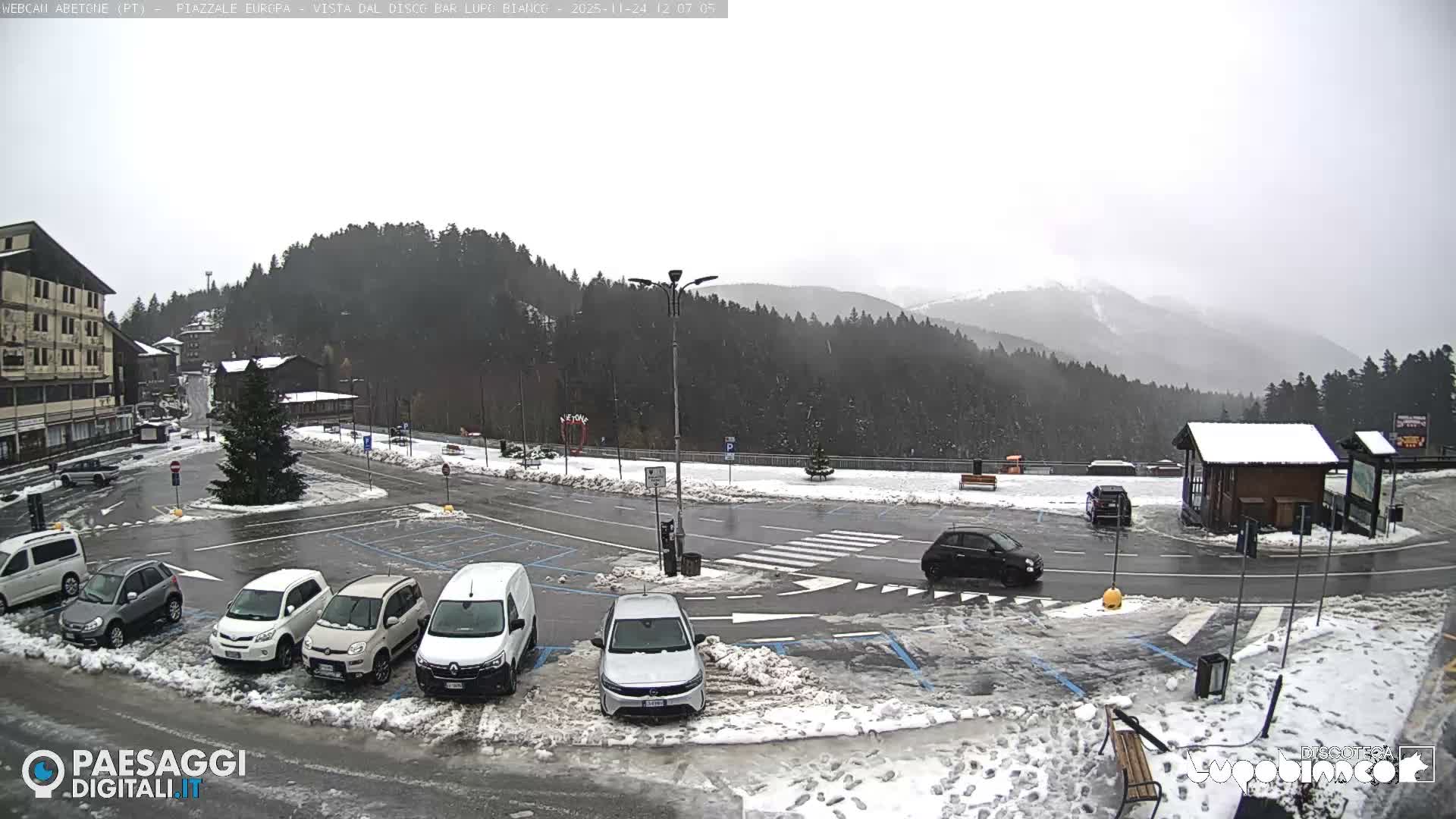 Abetone  Piazza Europa Square - Pistoia, Tuscany, Italy