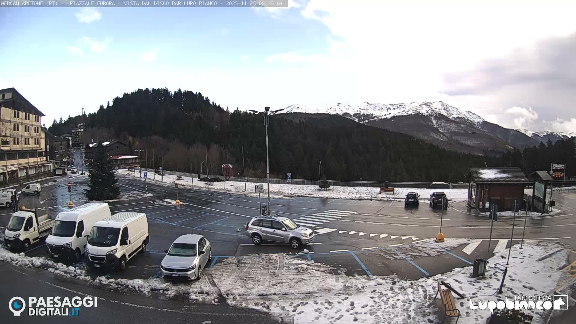 Abetone  Piazza Europa Square - Pistoia, Tuscany, Italy