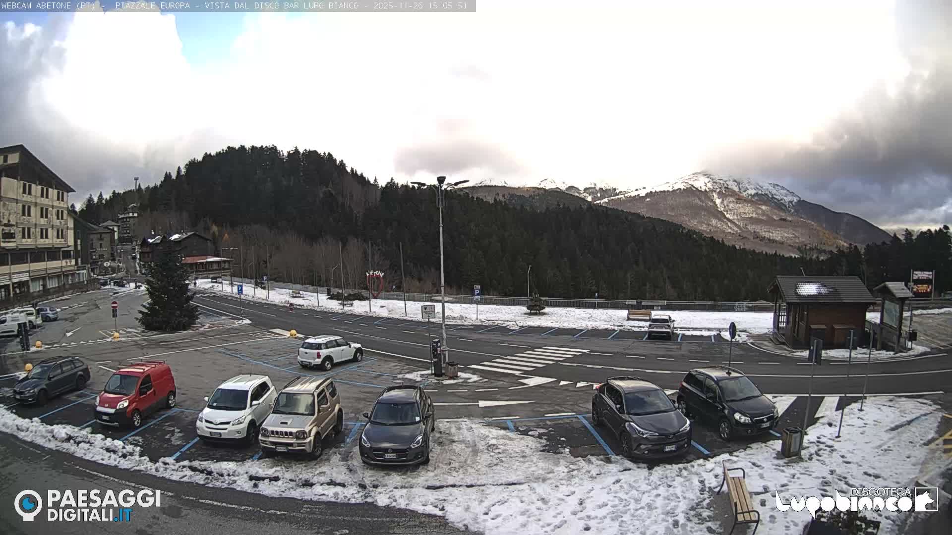 Abetone  Piazza Europa Square - Pistoia, Tuscany, Italy