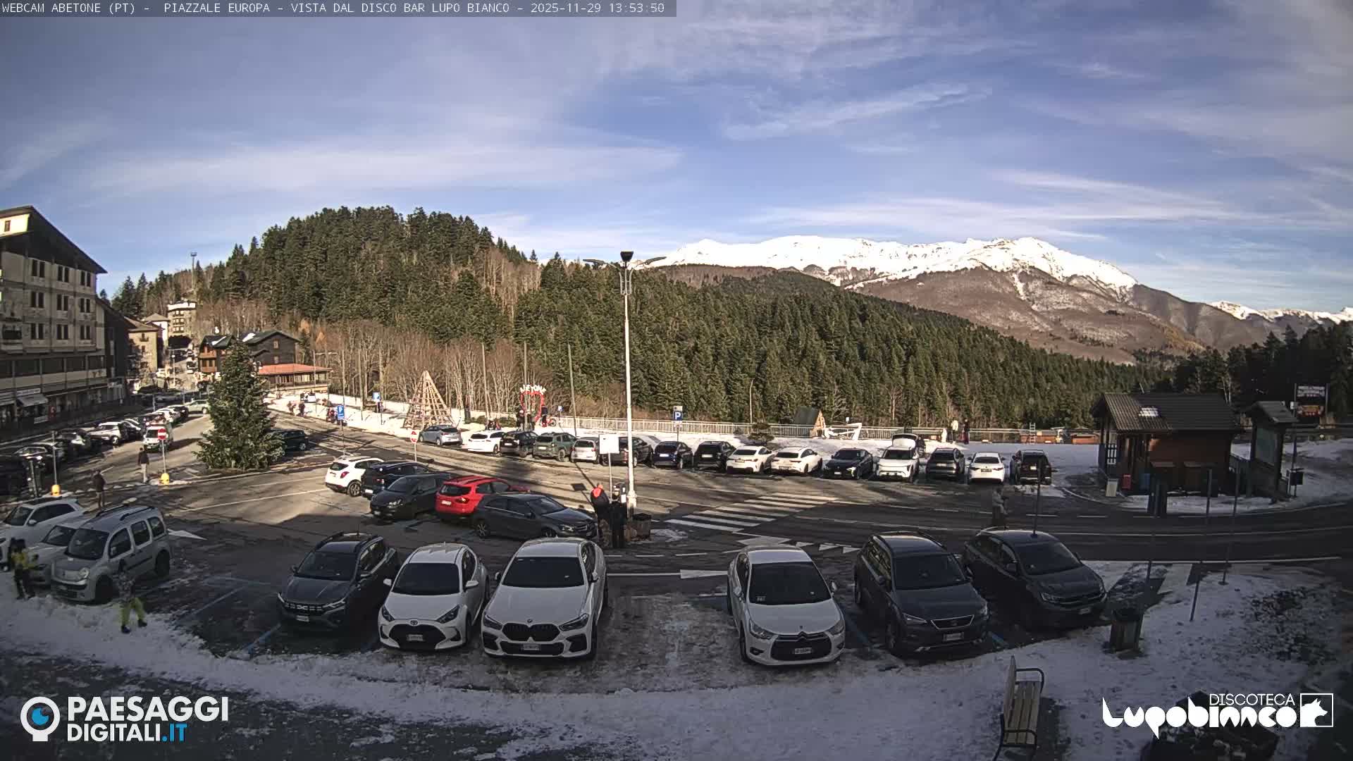 Abetone  Piazza Europa Square - Pistoia, Tuscany, Italy
