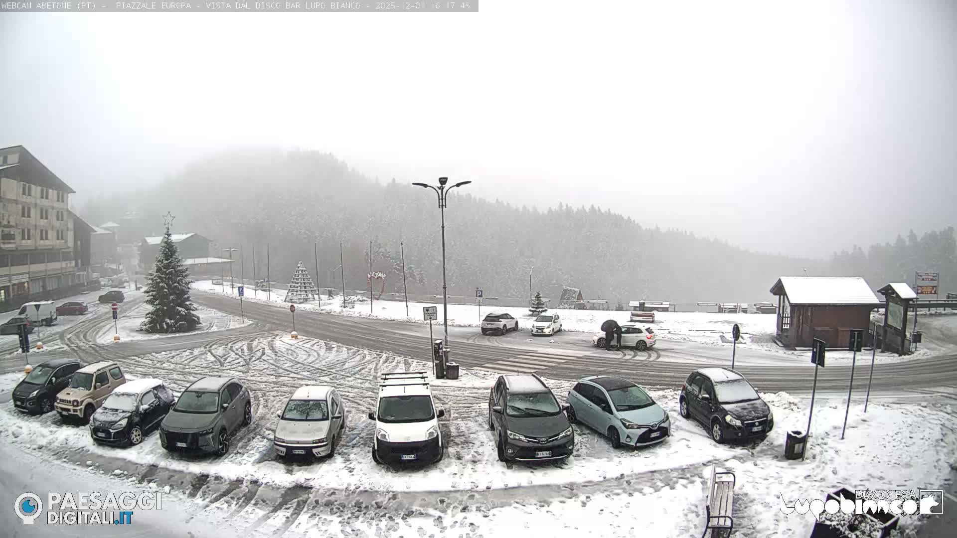 Abetone  Piazza Europa Square - Pistoia, Tuscany, Italy