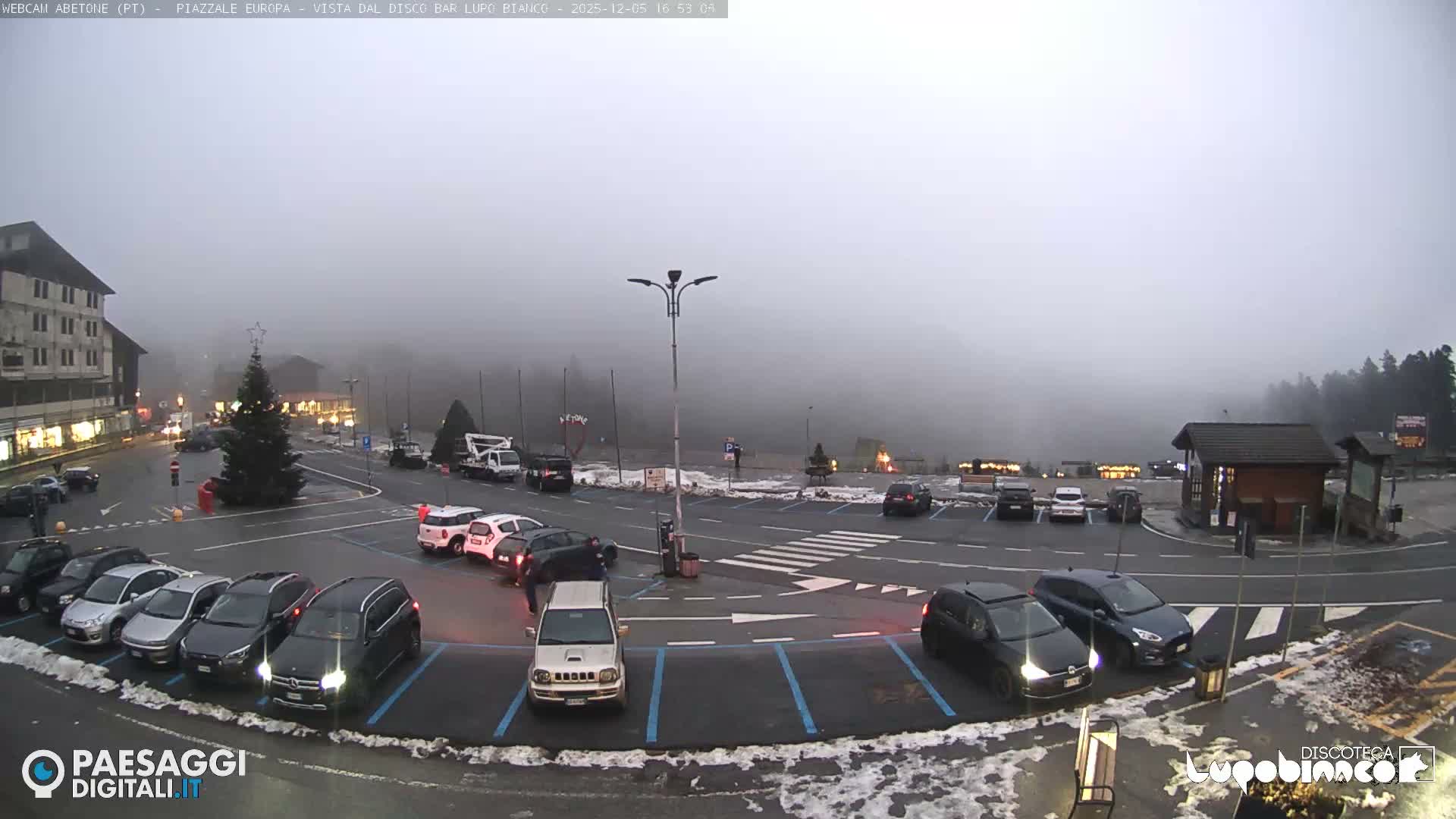 Abetone  Piazza Europa Square - Pistoia, Tuscany, Italy