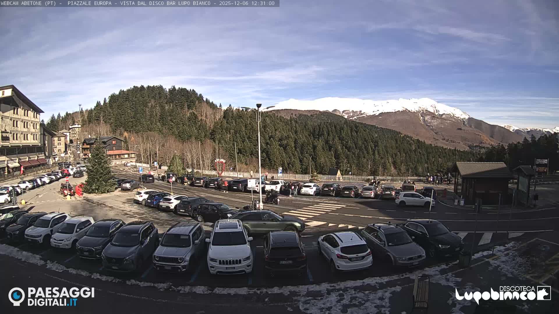 Abetone  Piazza Europa Square - Pistoia, Tuscany, Italy