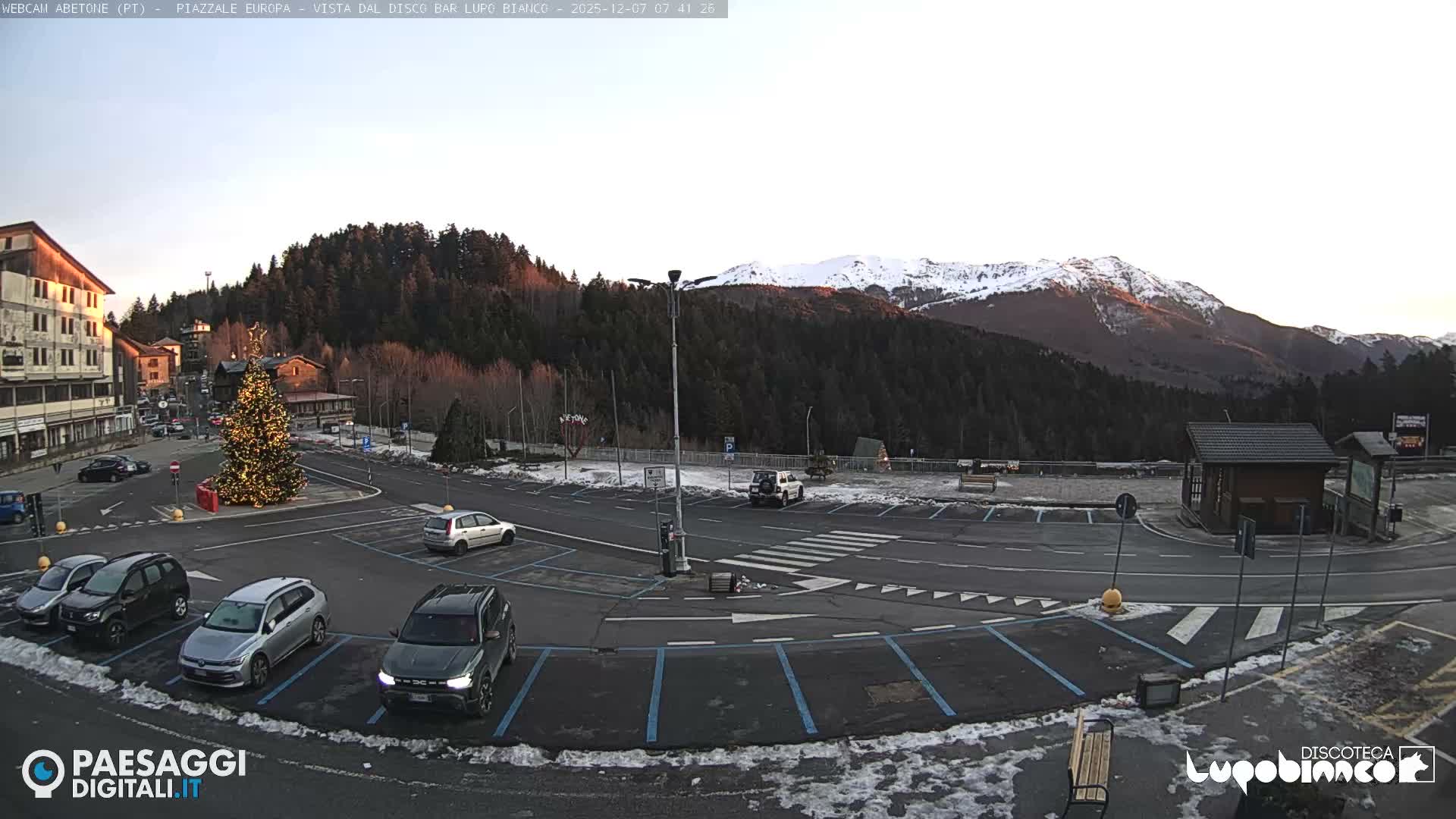 Abetone  Piazza Europa Square - Pistoia, Tuscany, Italy