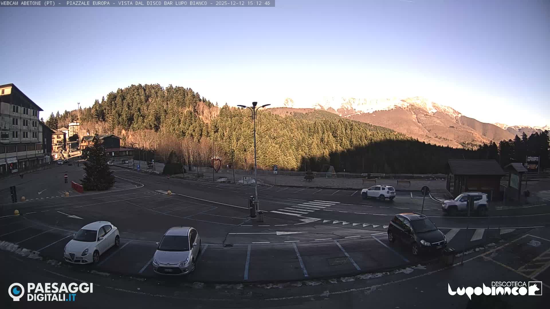 Abetone  Piazza Europa Square - Pistoia, Tuscany, Italy