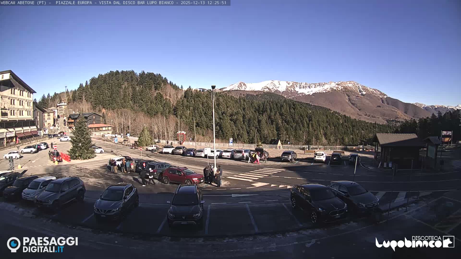 Abetone  Piazza Europa Square - Pistoia, Tuscany, Italy