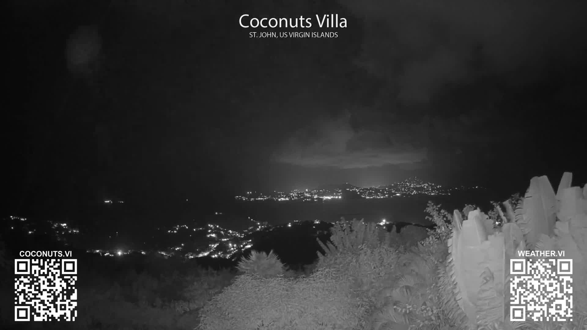 St. John, Cruz Bay St. Thomas Island View & Pillsbury Sound from Gift Hill Live Cam - Cruz Bay, St. John, United States Virgin Islands, USAGifft Hill, St. John, US Virgin Islands 2025-11-20 22:37