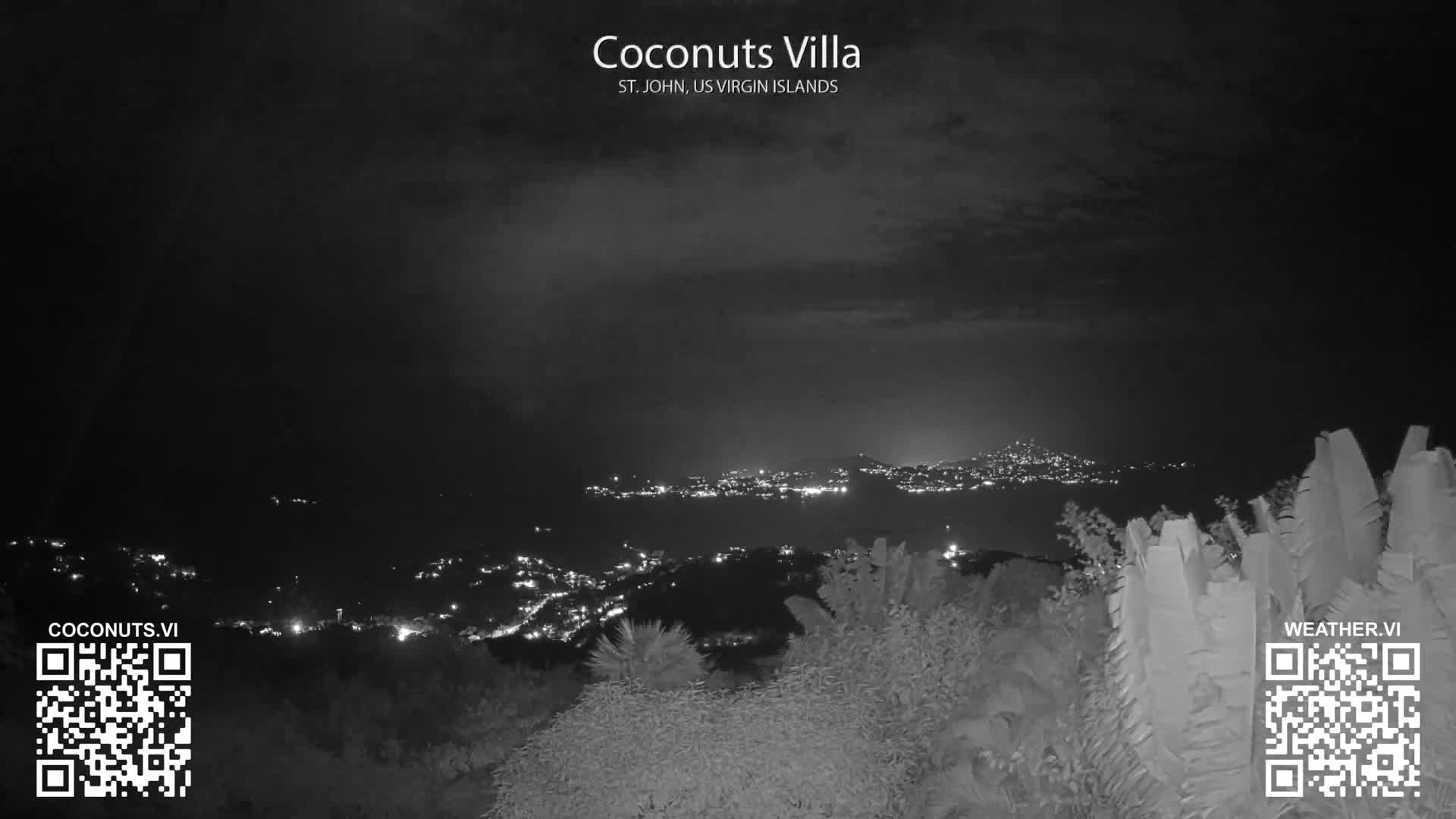 St. John, Cruz Bay St. Thomas Island View & Pillsbury Sound from Gift Hill Live Cam - Cruz Bay, St. John, United States Virgin Islands, USAGifft Hill, St. John, US Virgin Islands 2025-11-20 22:37
