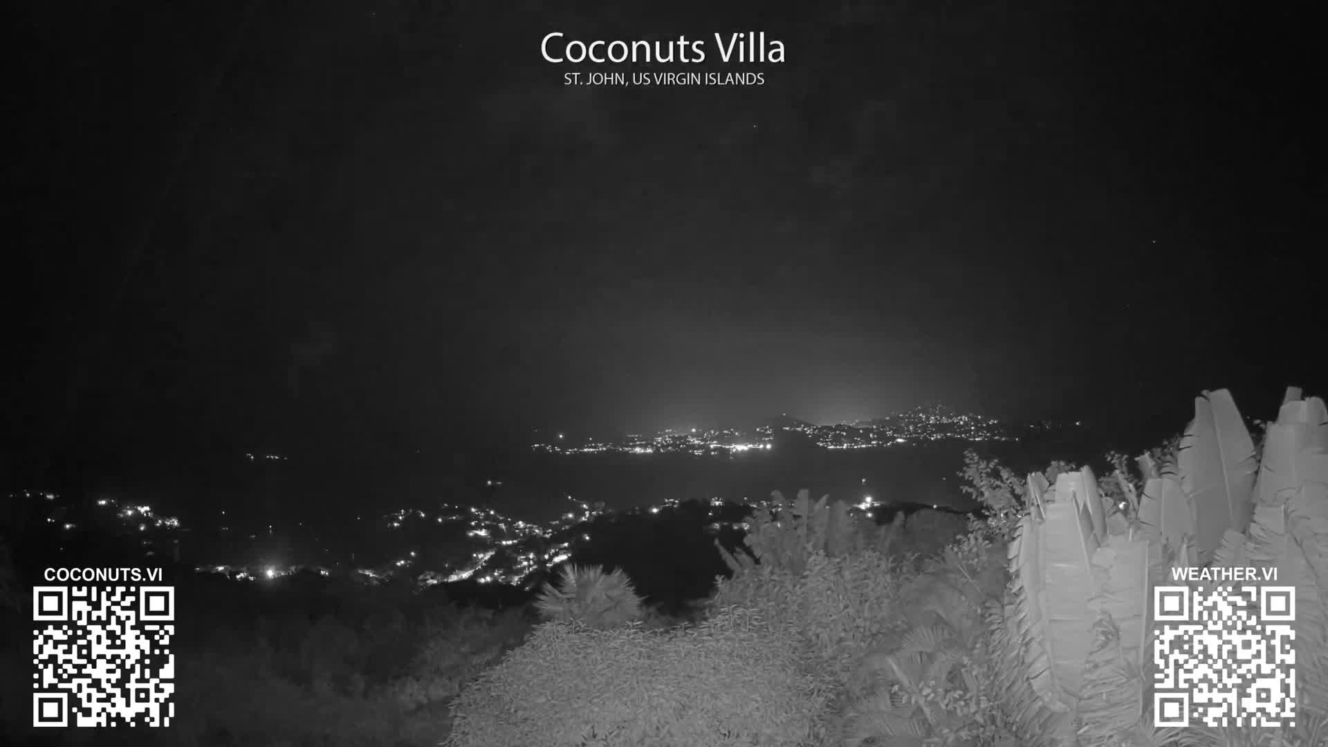 St. John, Cruz Bay St. Thomas Island View & Pillsbury Sound from Gift Hill Live Cam - Cruz Bay, St. John, United States Virgin Islands, USAGifft Hill, St. John, US Virgin Islands 2025-11-20 22:37