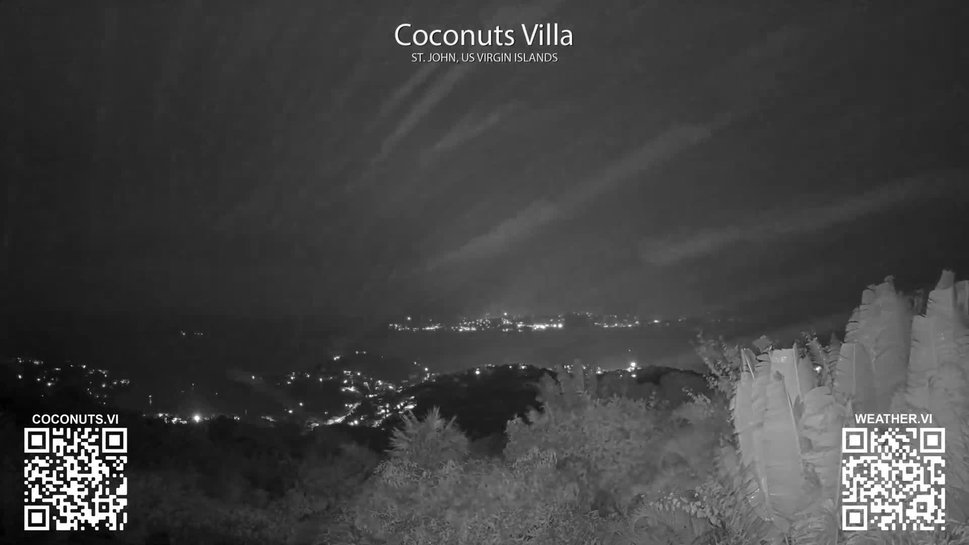 St. John, Cruz Bay St. Thomas Island View & Pillsbury Sound from Gift Hill Live Cam - Cruz Bay, St. John, United States Virgin Islands, USAGifft Hill, St. John, US Virgin Islands 2025-11-20 22:37