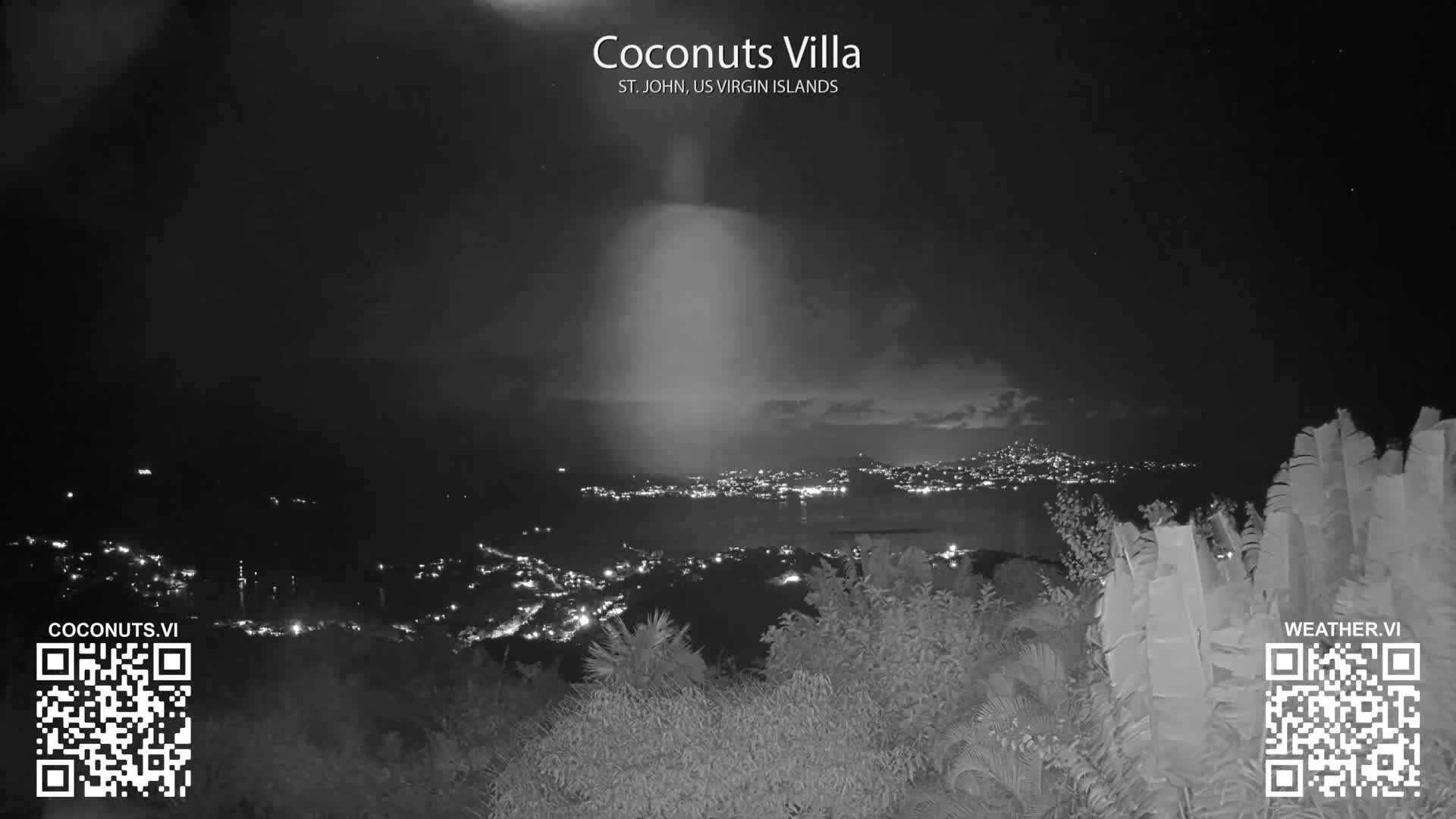 St. John, Cruz Bay St. Thomas Island View & Pillsbury Sound from Gift Hill Live Cam - Cruz Bay, St. John, United States Virgin Islands, USAGifft Hill, St. John, US Virgin Islands 2025-11-20 22:37