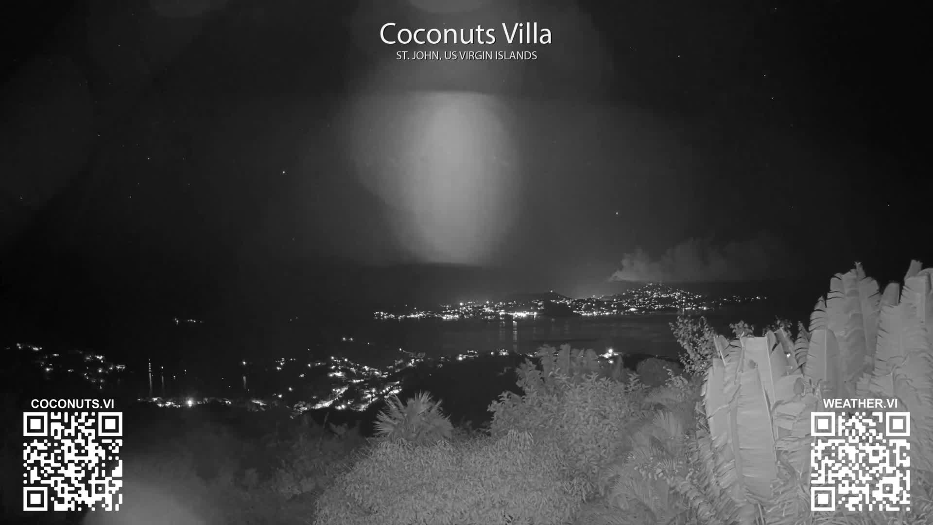 St. John, Cruz Bay St. Thomas Island View & Pillsbury Sound from Gift Hill Live Cam - Cruz Bay, St. John, United States Virgin Islands, USAGifft Hill, St. John, US Virgin Islands 2025-11-20 22:37