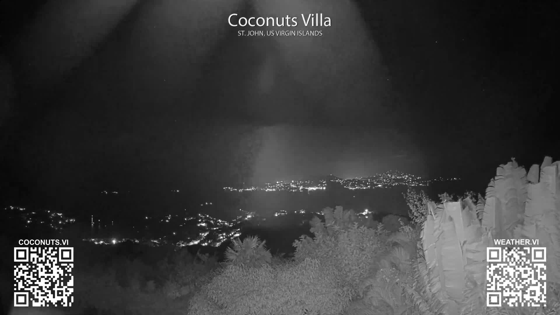 St. John, Cruz Bay St. Thomas Island View & Pillsbury Sound from Gift Hill Live Cam - Cruz Bay, St. John, United States Virgin Islands, USAGifft Hill, St. John, US Virgin Islands 2025-11-20 22:37