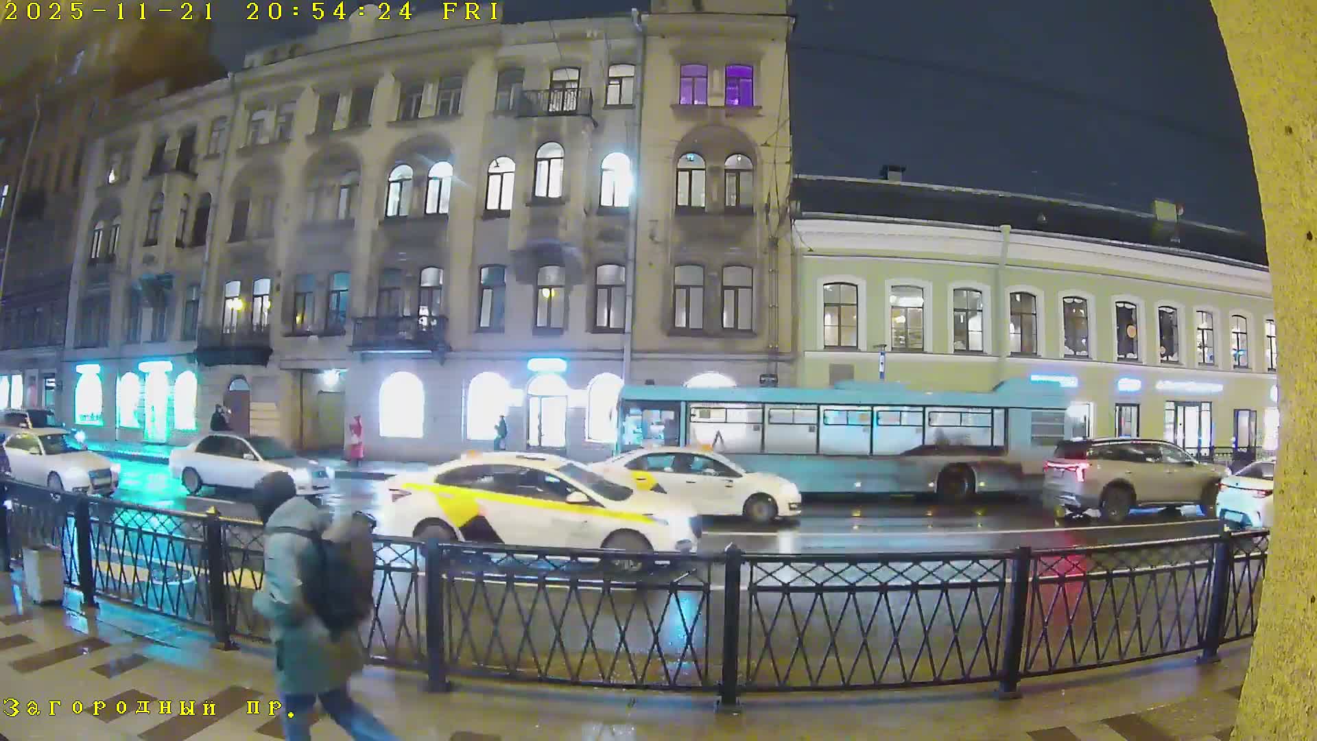 St. Petersburg, Zagorodny Avenue (Zagorodny Prospekt) Live Cam - Vladimirsky, Tsentralny, Saint Petersburg, Northwestern (Severo-Zapadnyy), Russia