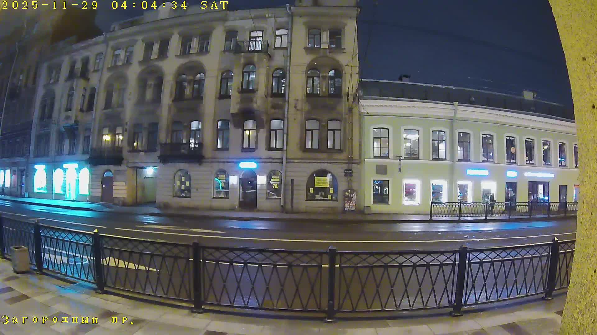 St. Petersburg, Zagorodny Avenue (Zagorodny Prospekt) Live Cam - Vladimirsky, Tsentralny, Saint Petersburg, Northwestern (Severo-Zapadnyy), Russia