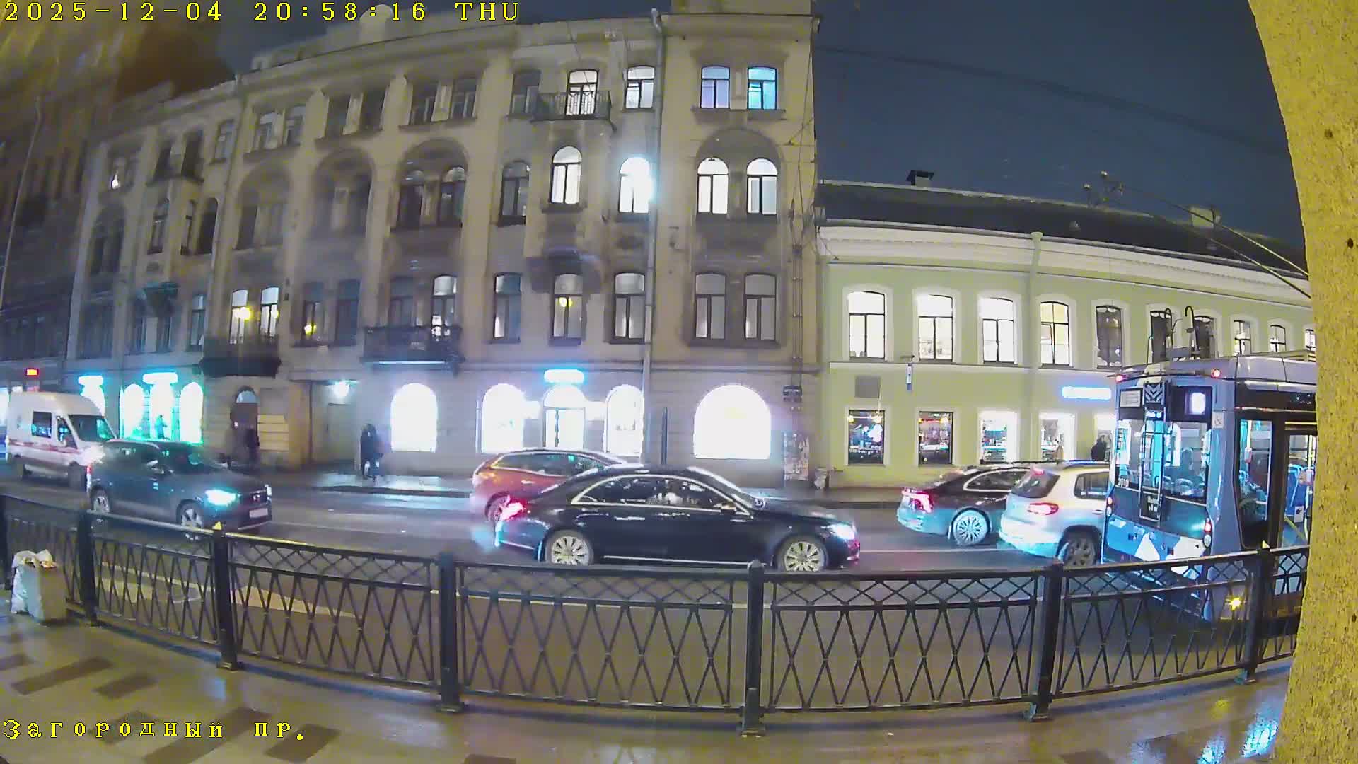 St. Petersburg, Zagorodny Avenue (Zagorodny Prospekt) Live Cam - Vladimirsky, Tsentralny, Saint Petersburg, Northwestern (Severo-Zapadnyy), Russia