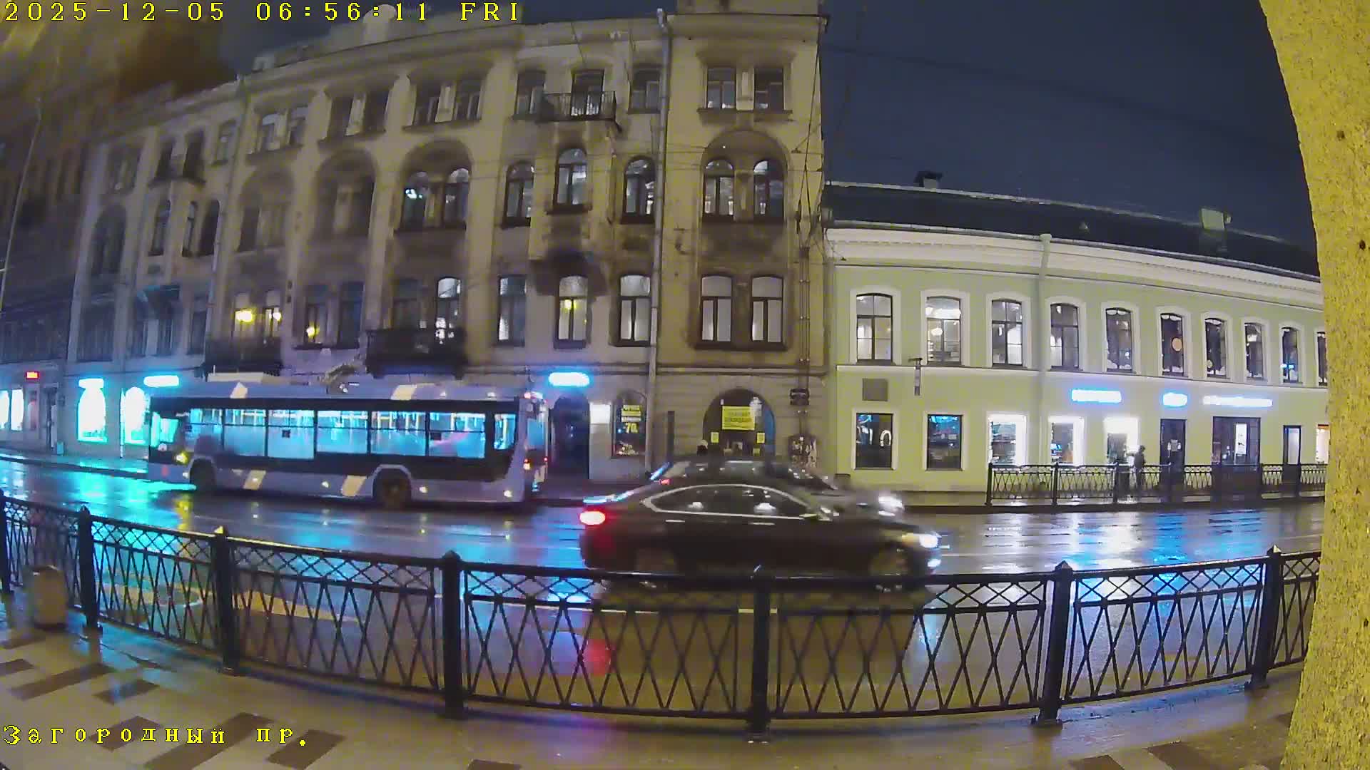 St. Petersburg, Zagorodny Avenue (Zagorodny Prospekt) Live Cam - Vladimirsky, Tsentralny, Saint Petersburg, Northwestern (Severo-Zapadnyy), Russia