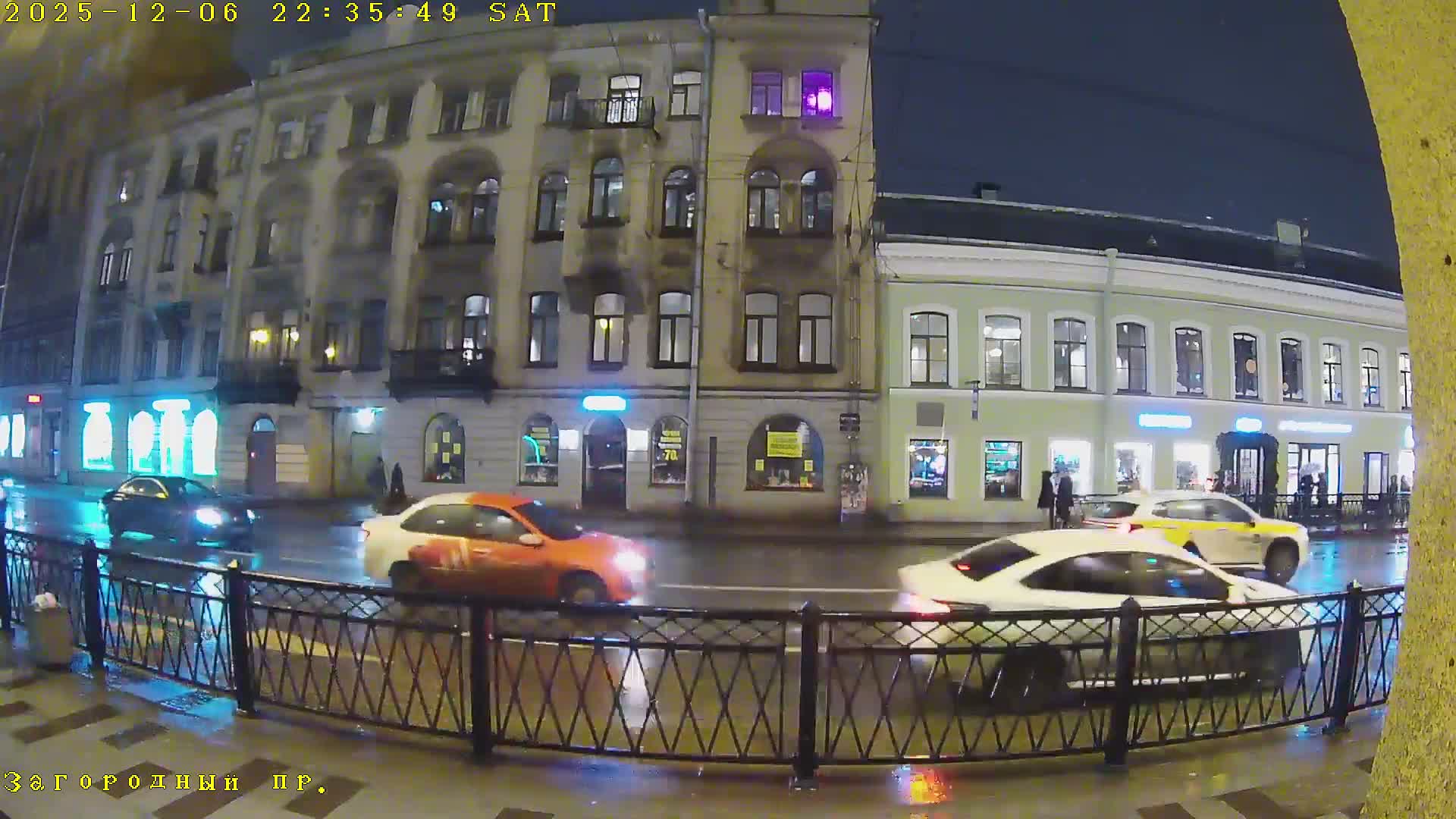 St. Petersburg, Zagorodny Avenue (Zagorodny Prospekt) Live Cam - Vladimirsky, Tsentralny, Saint Petersburg, Northwestern (Severo-Zapadnyy), Russia