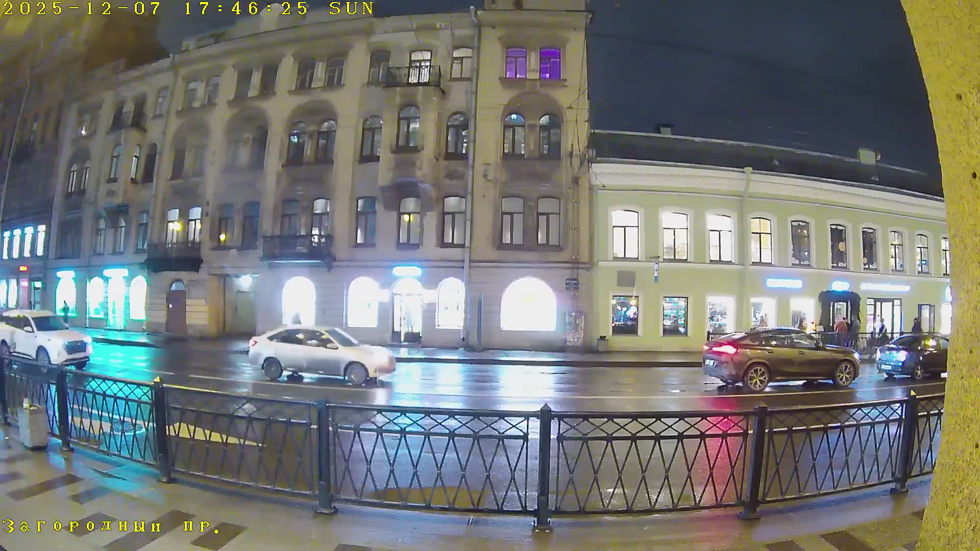 St. Petersburg, Zagorodny Avenue (Zagorodny Prospekt) Live Cam - Vladimirsky, Tsentralny, Saint Petersburg, Northwestern (Severo-Zapadnyy), Russia