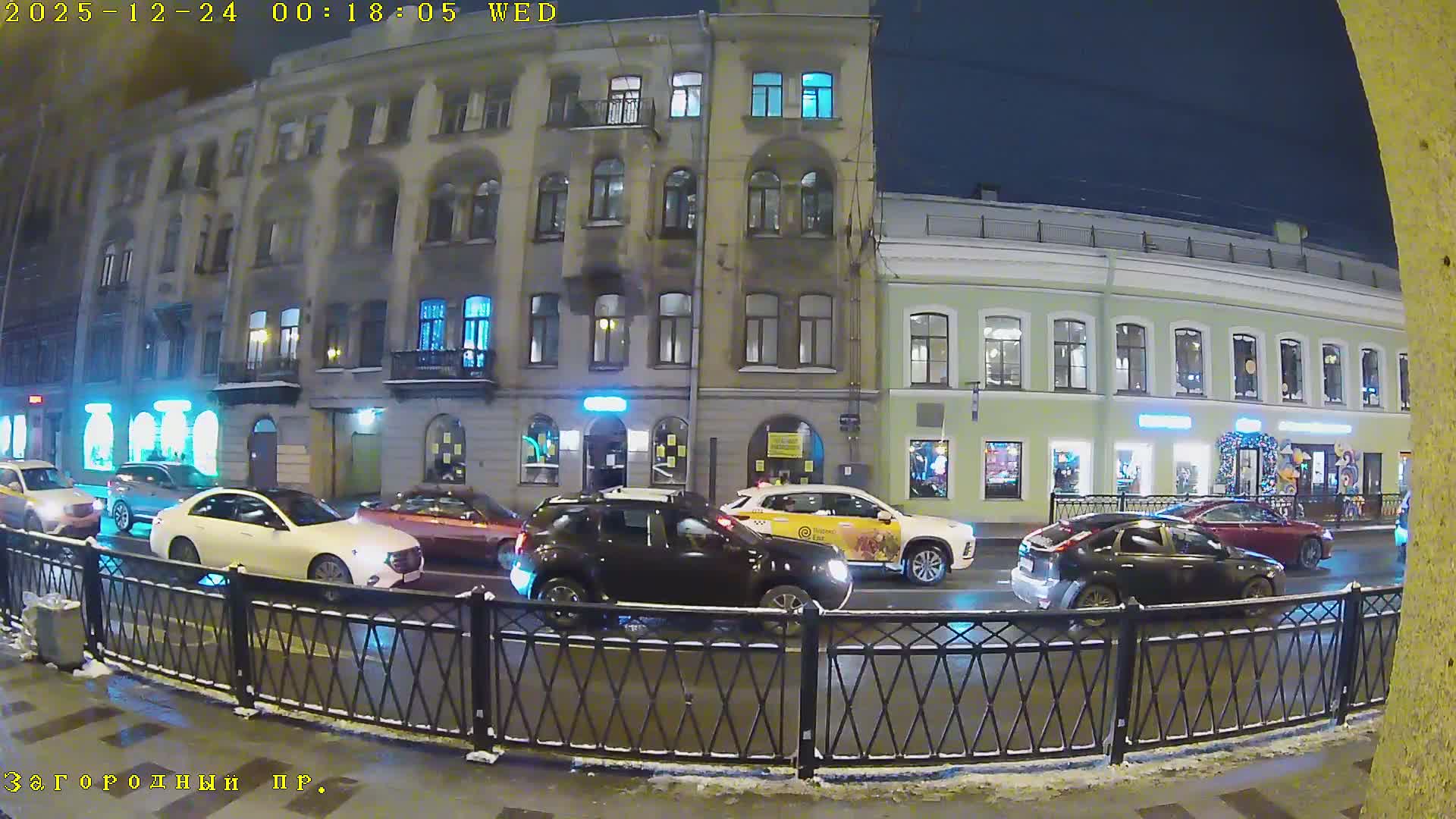 St. Petersburg, Zagorodny Avenue (Zagorodny Prospekt) Live Cam - Vladimirsky, Tsentralny, Saint Petersburg, Northwestern (Severo-Zapadnyy), Russia