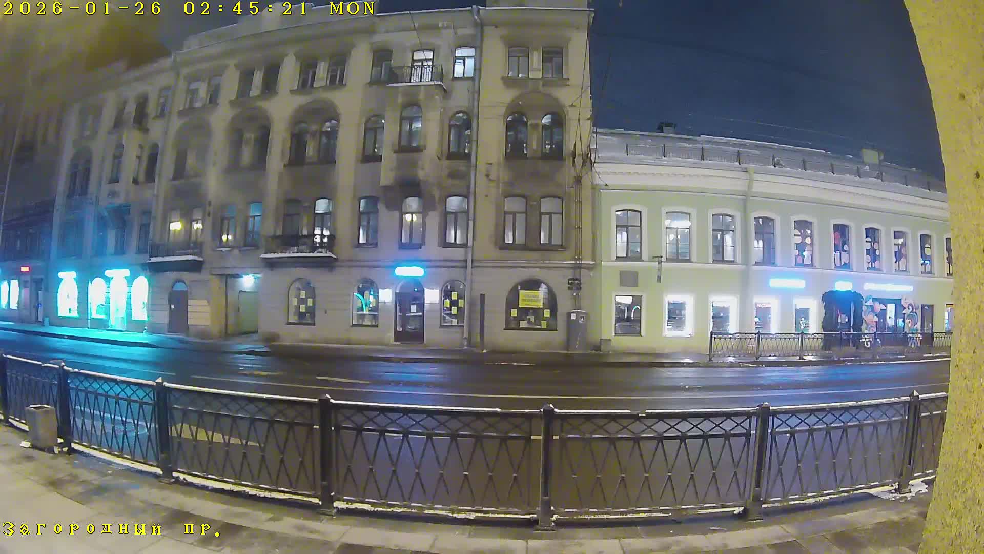 St. Petersburg, Zagorodny Avenue (Zagorodny Prospekt) Live Cam - Vladimirsky, Tsentralny, Saint Petersburg, Northwestern (Severo-Zapadnyy), Russia
