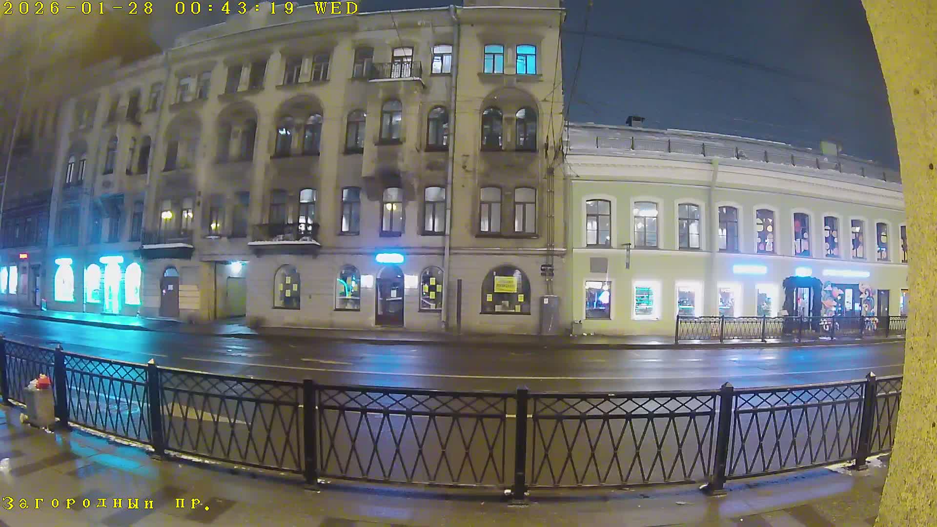 St. Petersburg, Zagorodny Avenue (Zagorodny Prospekt) Live Cam - Vladimirsky, Tsentralny, Saint Petersburg, Northwestern (Severo-Zapadnyy), Russia