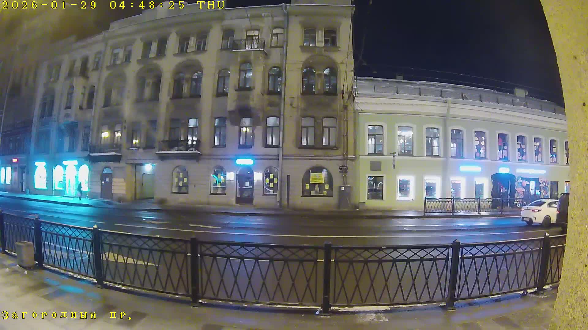 St. Petersburg, Zagorodny Avenue (Zagorodny Prospekt) Live Cam - Vladimirsky, Tsentralny, Saint Petersburg, Northwestern (Severo-Zapadnyy), Russia