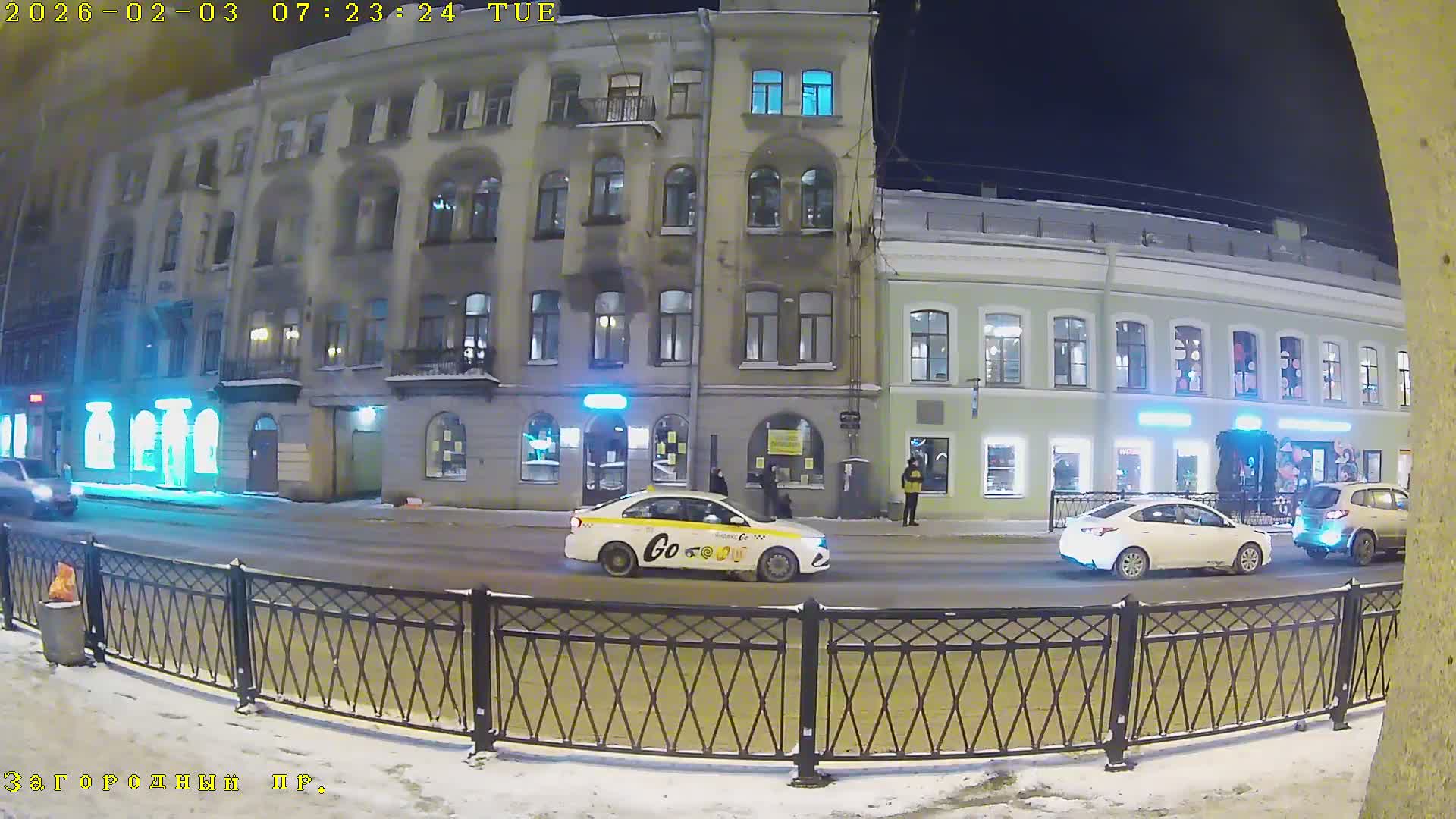 St. Petersburg, Zagorodny Avenue (Zagorodny Prospekt) Live Cam - Vladimirsky, Tsentralny, Saint Petersburg, Northwestern (Severo-Zapadnyy), Russia