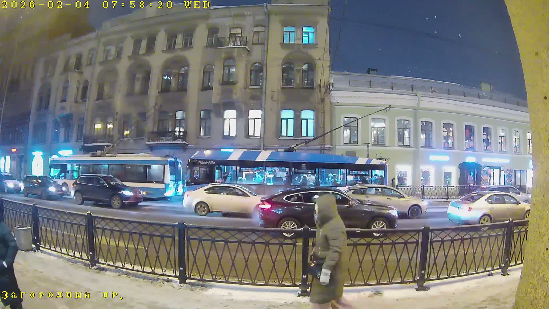 St. Petersburg, Zagorodny Avenue (Zagorodny Prospekt) Live Cam - Vladimirsky, Tsentralny, Saint Petersburg, Northwestern (Severo-Zapadnyy), Russia