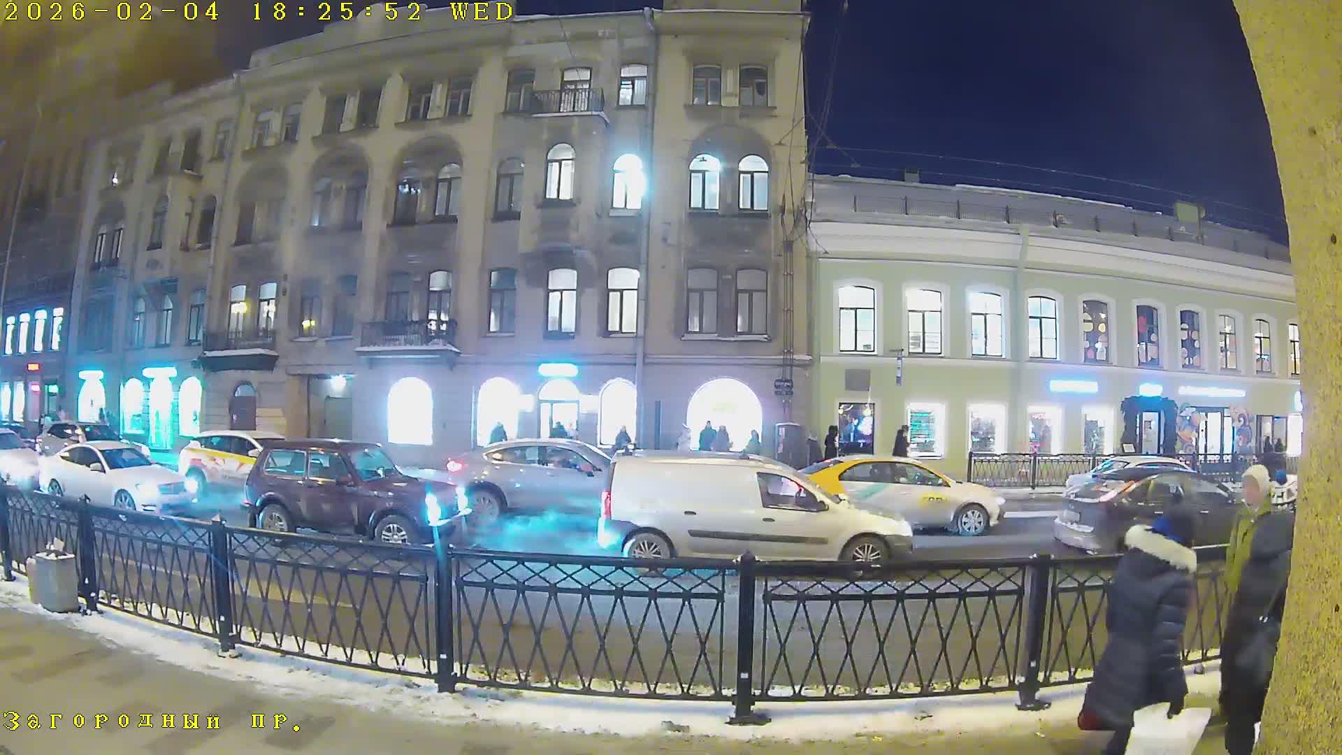 St. Petersburg, Zagorodny Avenue (Zagorodny Prospekt) Live Cam - Vladimirsky, Tsentralny, Saint Petersburg, Northwestern (Severo-Zapadnyy), Russia