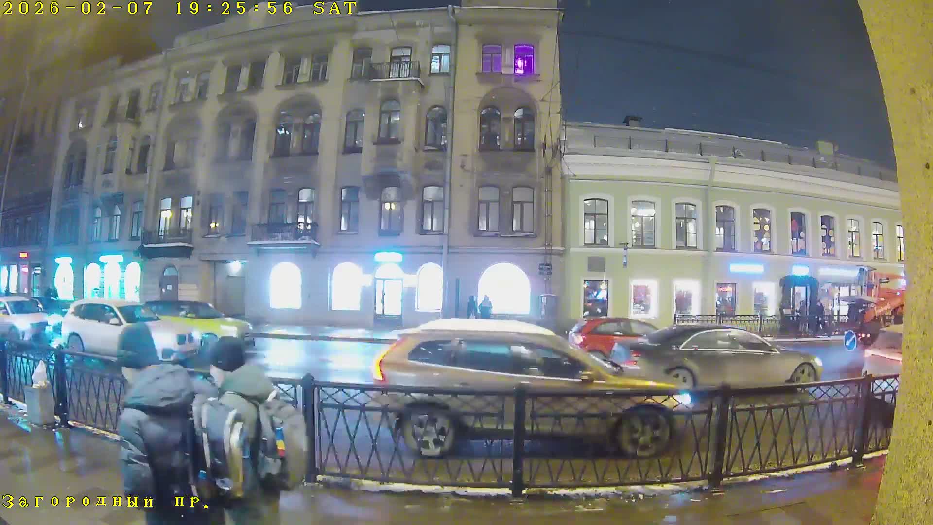 St. Petersburg, Zagorodny Avenue (Zagorodny Prospekt) Live Cam - Vladimirsky, Tsentralny, Saint Petersburg, Northwestern (Severo-Zapadnyy), Russia