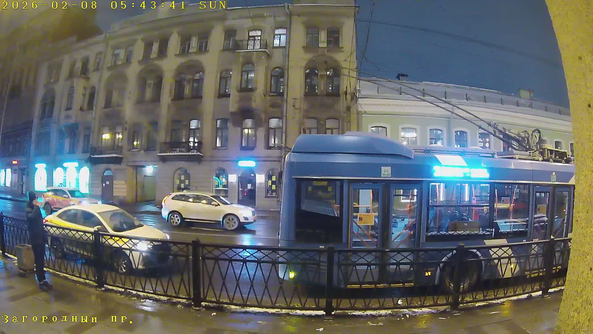 St. Petersburg, Zagorodny Avenue (Zagorodny Prospekt) Live Cam - Vladimirsky, Tsentralny, Saint Petersburg, Northwestern (Severo-Zapadnyy), Russia