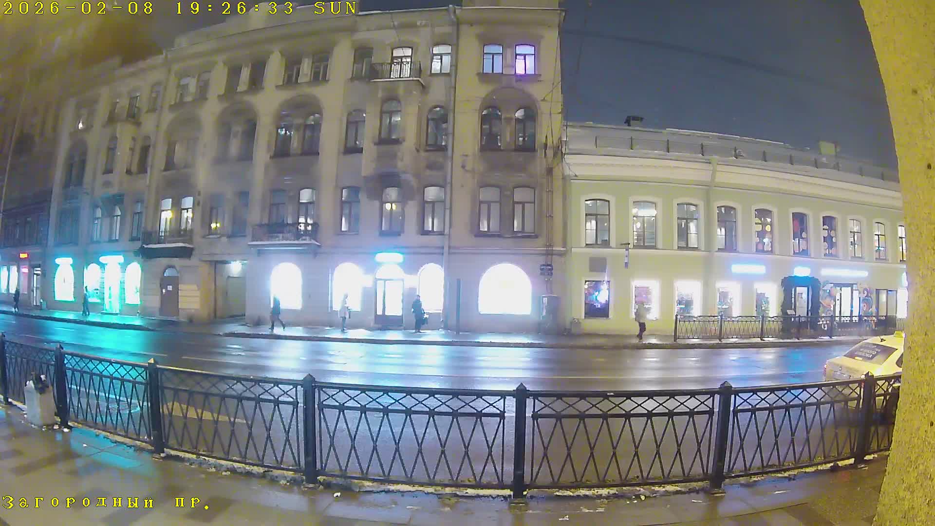 St. Petersburg, Zagorodny Avenue (Zagorodny Prospekt) Live Cam - Vladimirsky, Tsentralny, Saint Petersburg, Northwestern (Severo-Zapadnyy), Russia