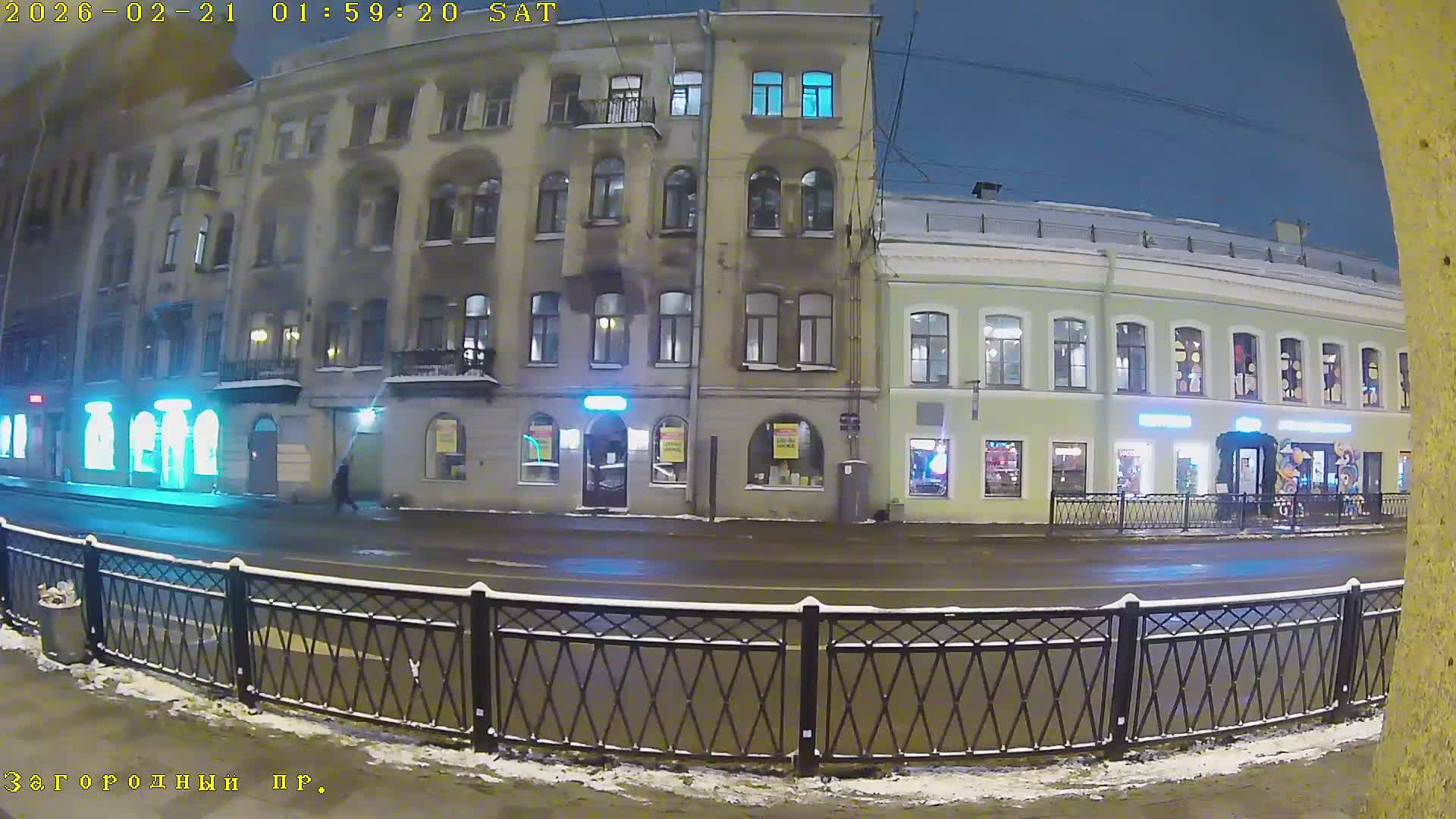 St. Petersburg, Zagorodny Avenue (Zagorodny Prospekt) Live Cam - Vladimirsky, Tsentralny, Saint Petersburg, Northwestern (Severo-Zapadnyy), Russia