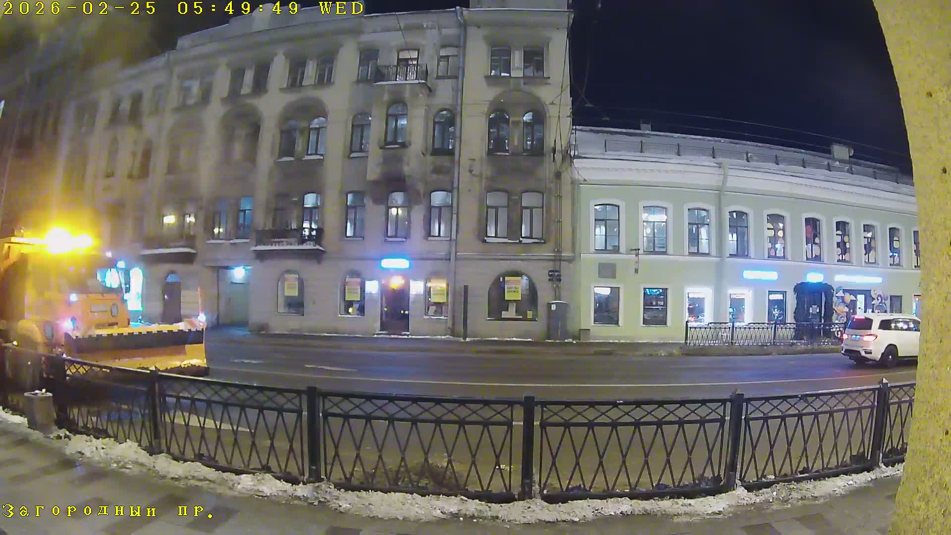St. Petersburg, Zagorodny Avenue (Zagorodny Prospekt) Live Cam - Vladimirsky, Tsentralny, Saint Petersburg, Northwestern (Severo-Zapadnyy), Russia