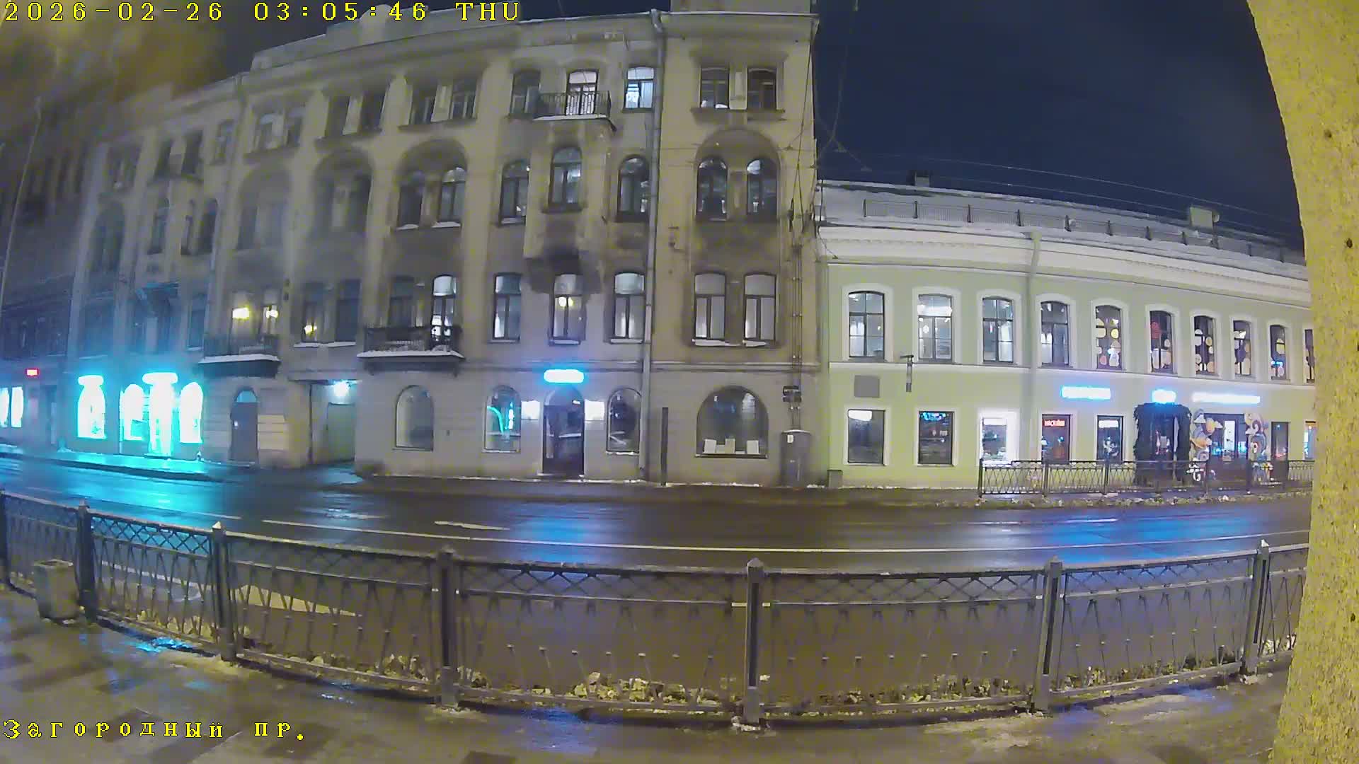 St. Petersburg, Zagorodny Avenue (Zagorodny Prospekt) Live Cam - Vladimirsky, Tsentralny, Saint Petersburg, Northwestern (Severo-Zapadnyy), Russia