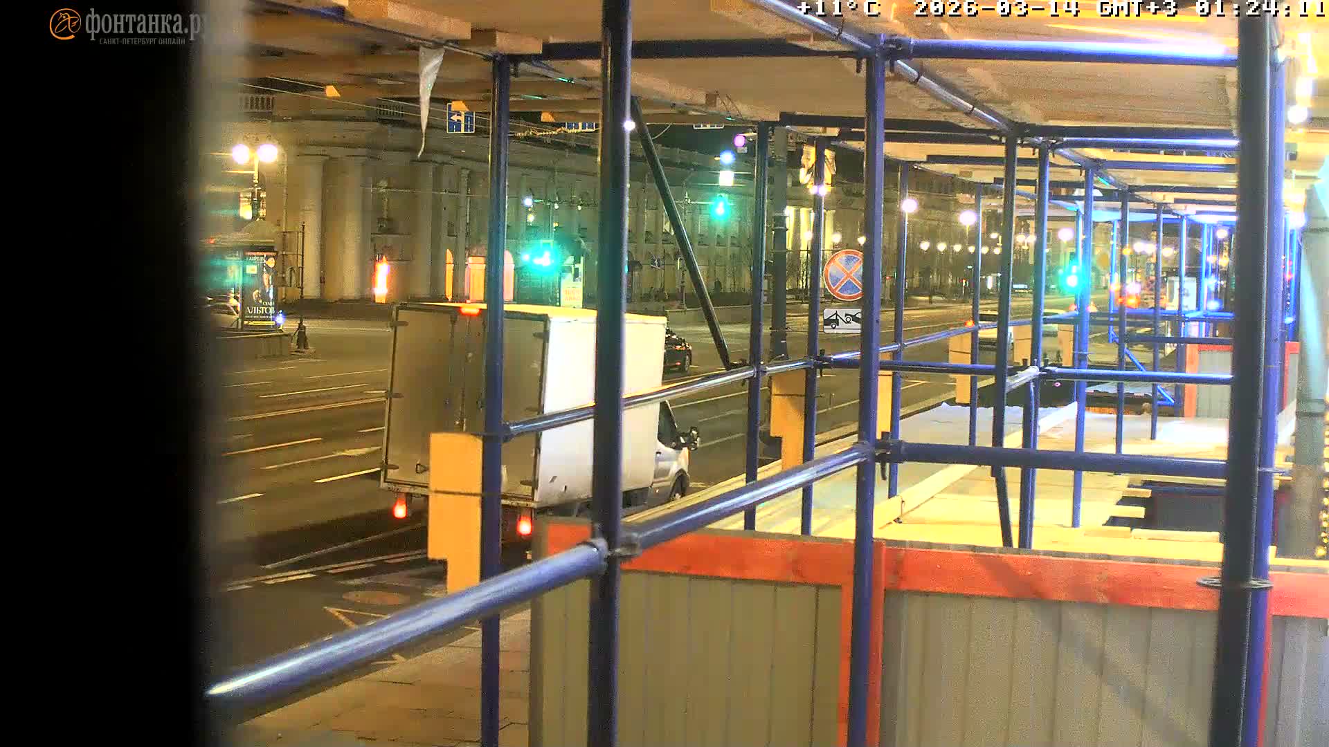 St. Petersburg, Zagorodny Avenue (Zagorodny Prospekt) Live Cam - Vladimirsky, Tsentralny, Saint Petersburg, Northwestern (Severo-Zapadnyy), Russia