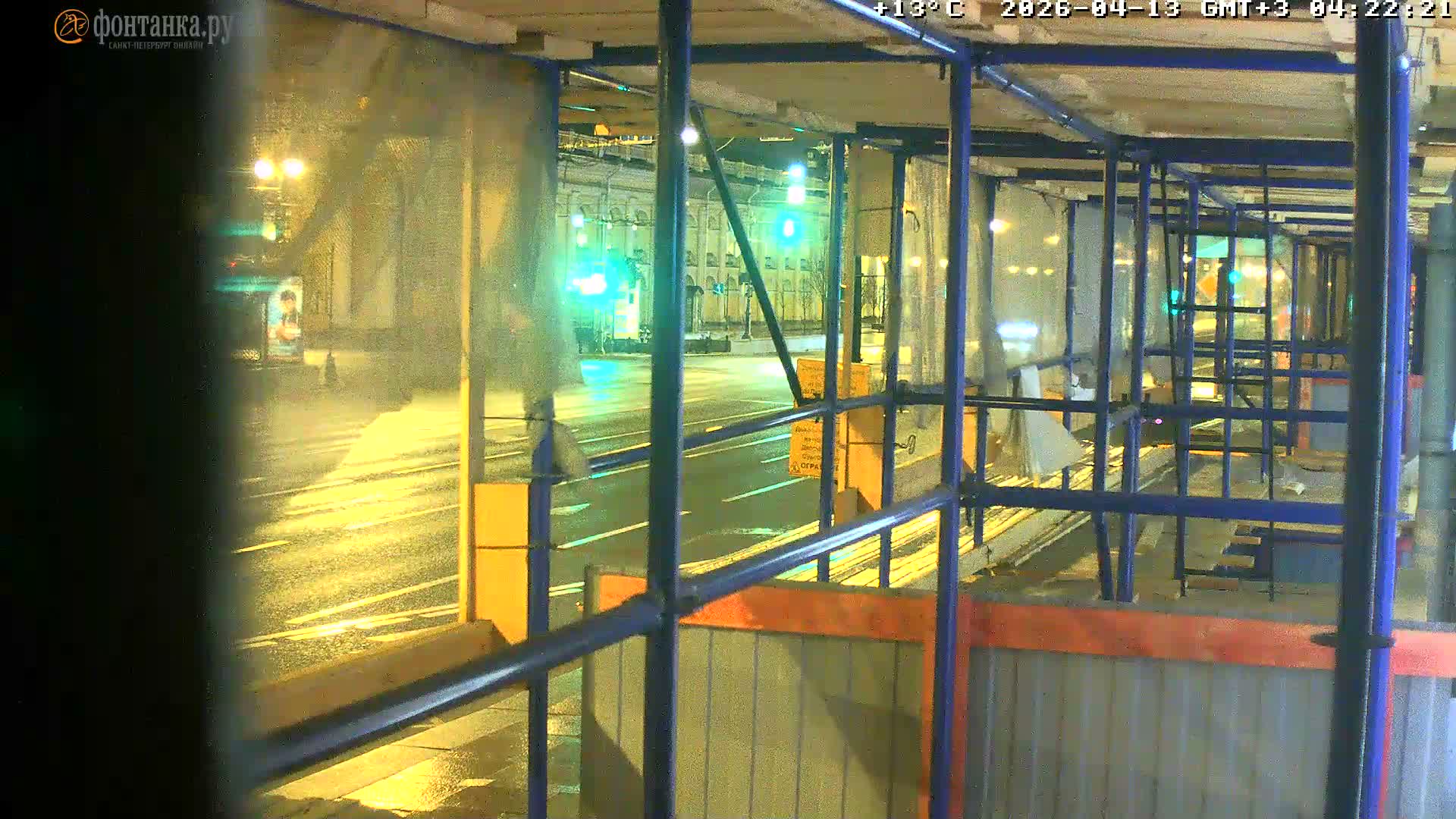 St. Petersburg, Zagorodny Avenue (Zagorodny Prospekt) Live Cam - Vladimirsky, Tsentralny, Saint Petersburg, Northwestern (Severo-Zapadnyy), Russia