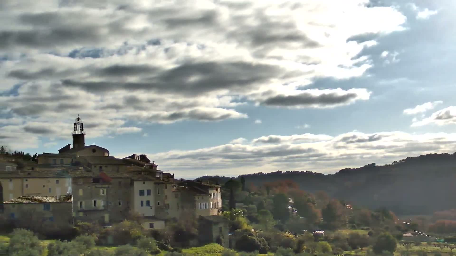 Drome, Venterol Village PTZ Live Cam - Venterol, Nyons, Drôme. Auvergne-Rhône-Alpes, France