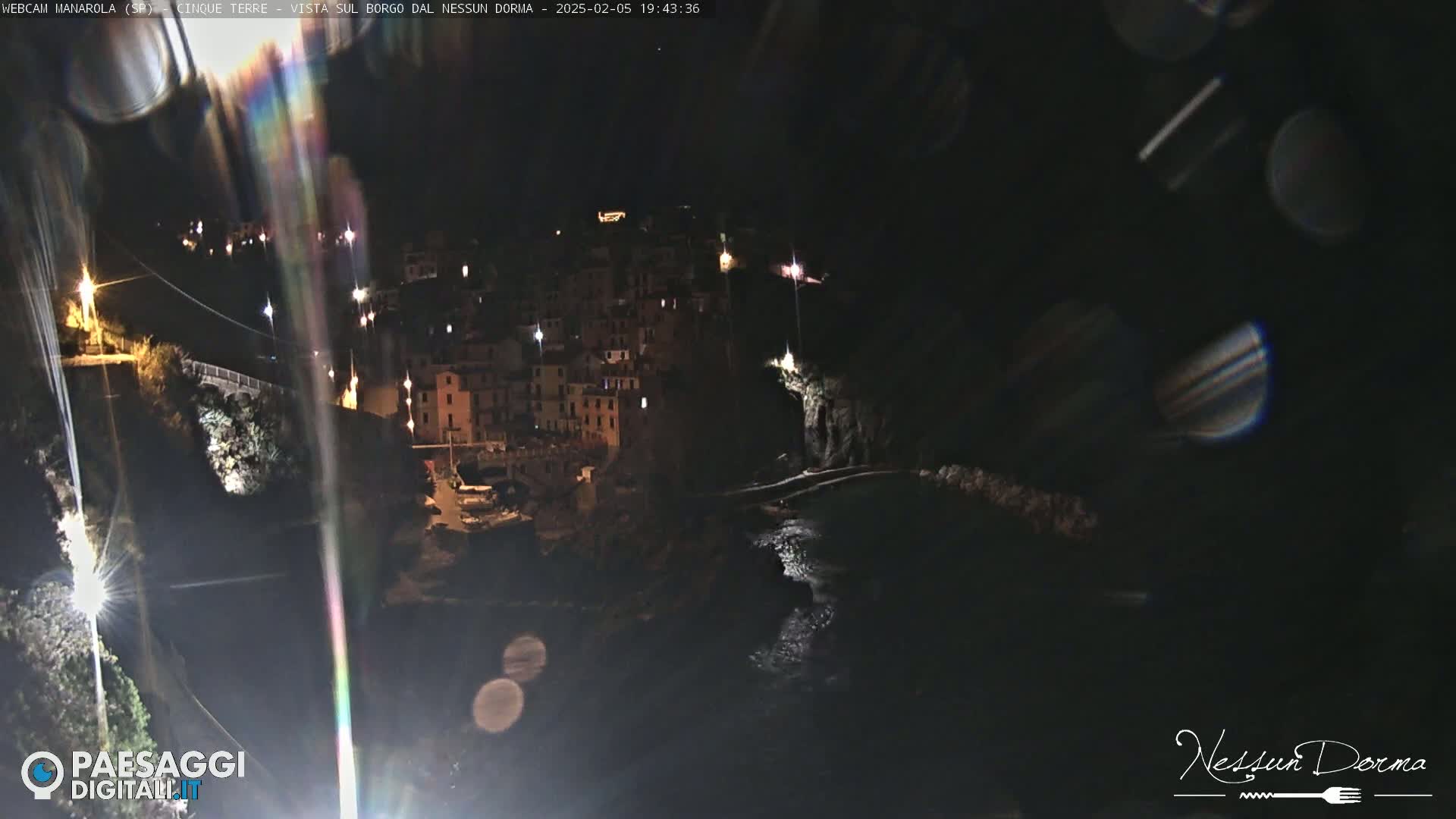 Manarola City Live Cam - La Spezia, Linguria, Italy