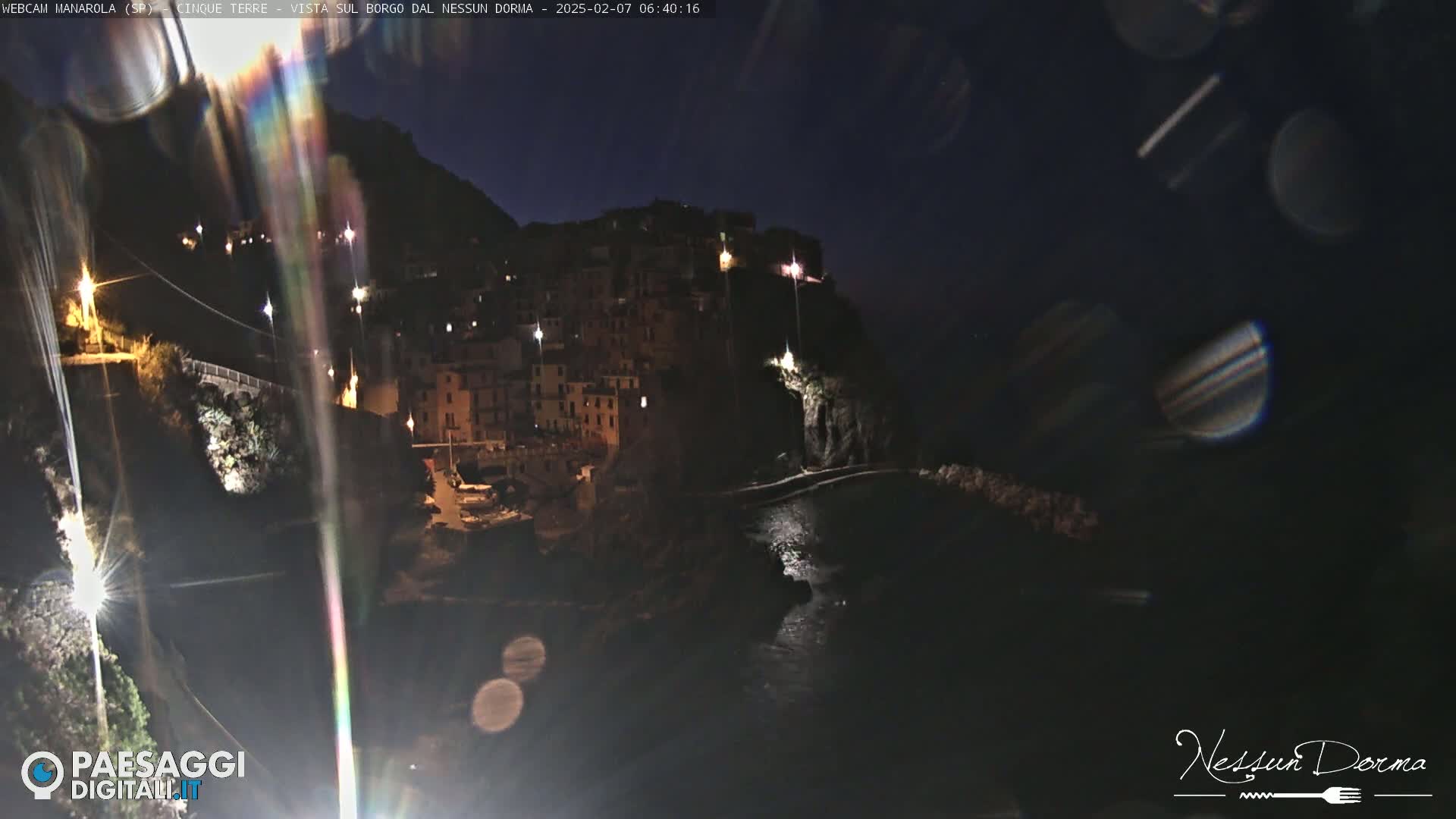 Manarola City Live Cam - La Spezia, Linguria, Italy