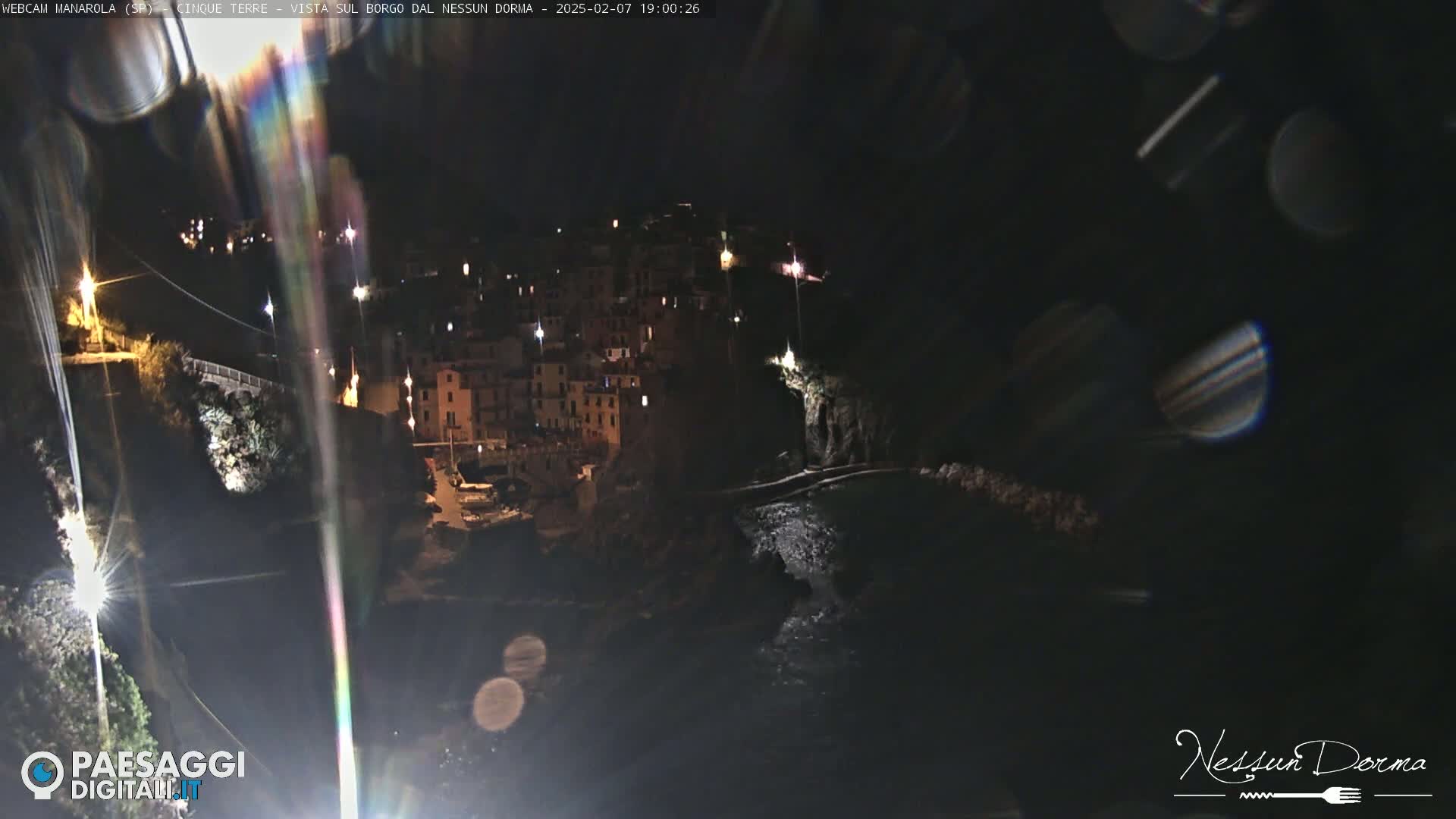 Manarola City Live Cam - La Spezia, Linguria, Italy