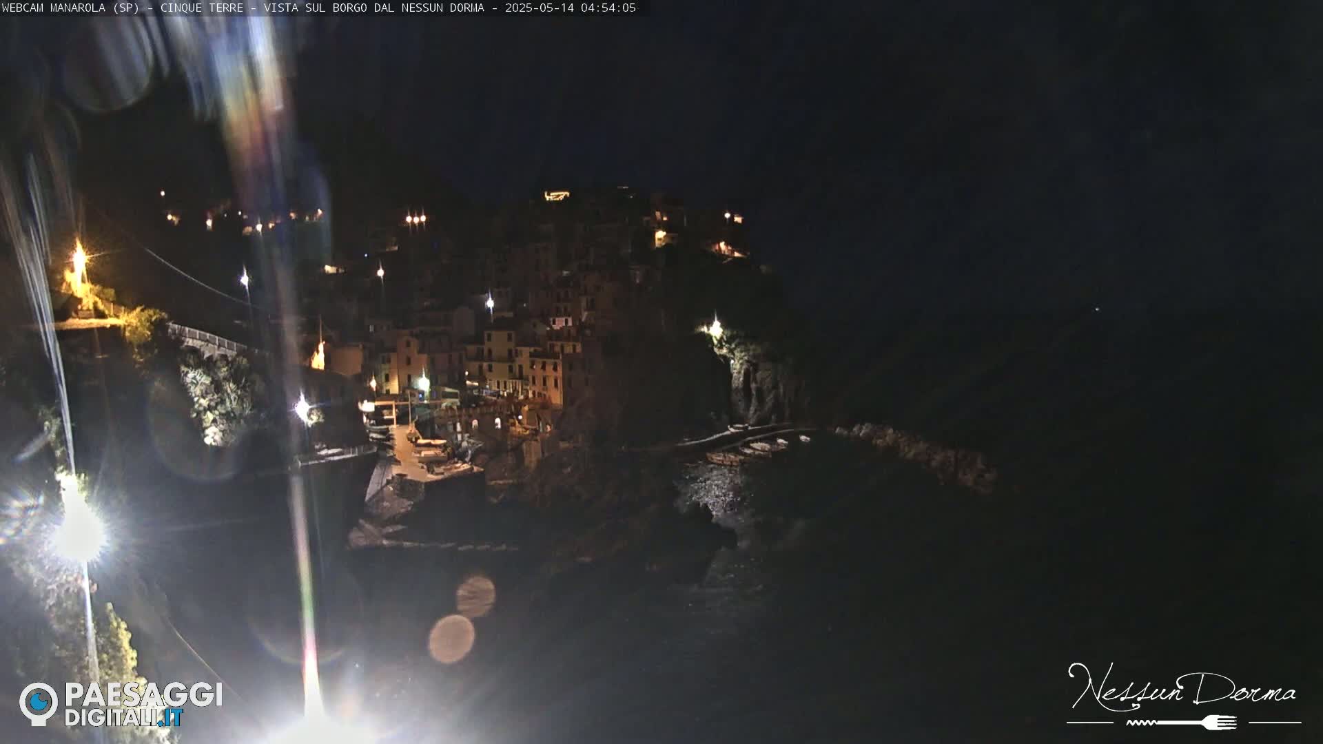 Manarola City Live Cam - La Spezia, Linguria, Italy