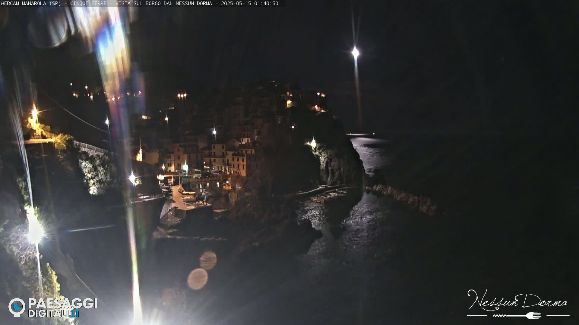 Manarola City Live Cam - La Spezia, Linguria, Italy
