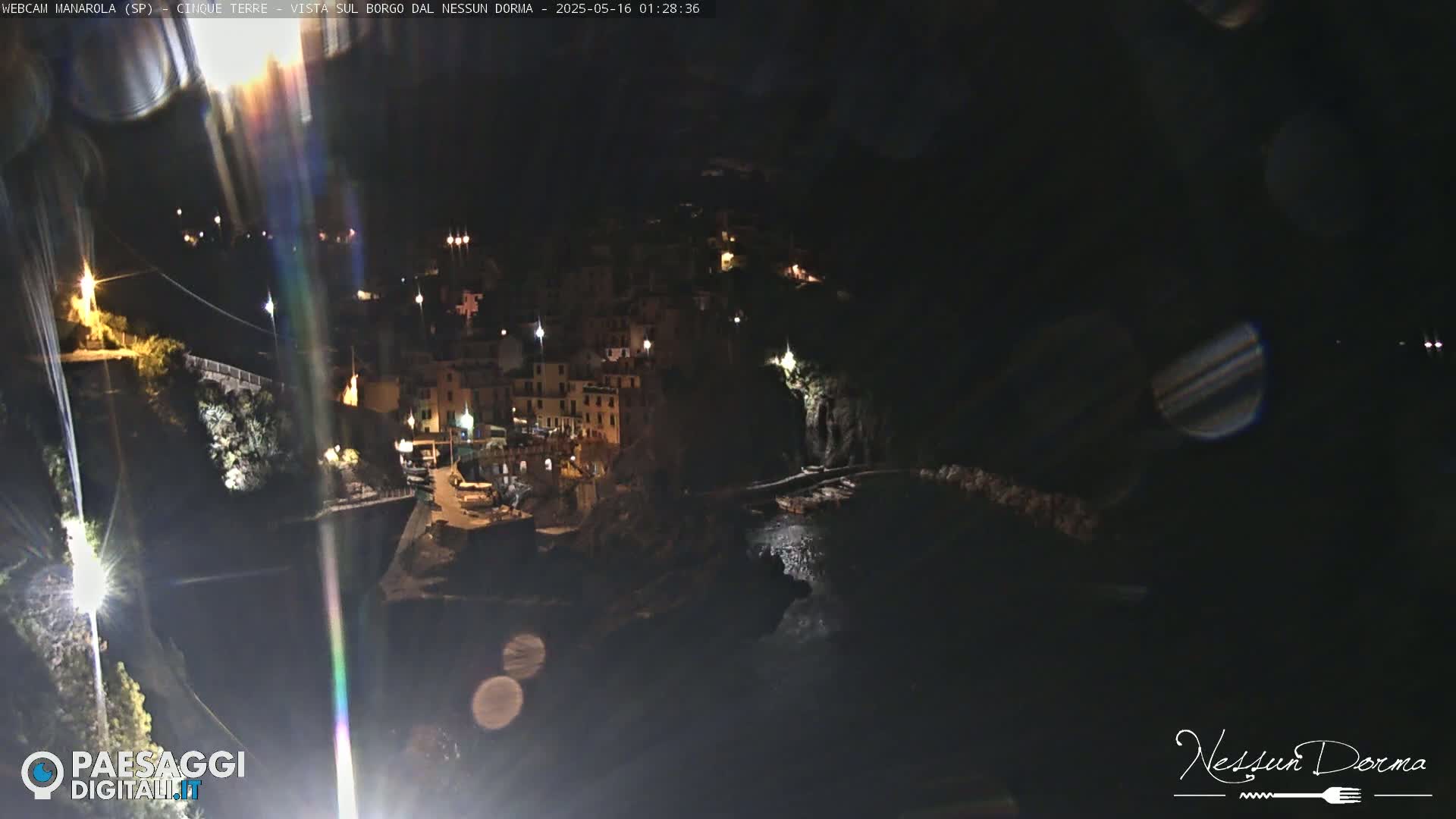 Manarola City Live Cam - La Spezia, Linguria, Italy