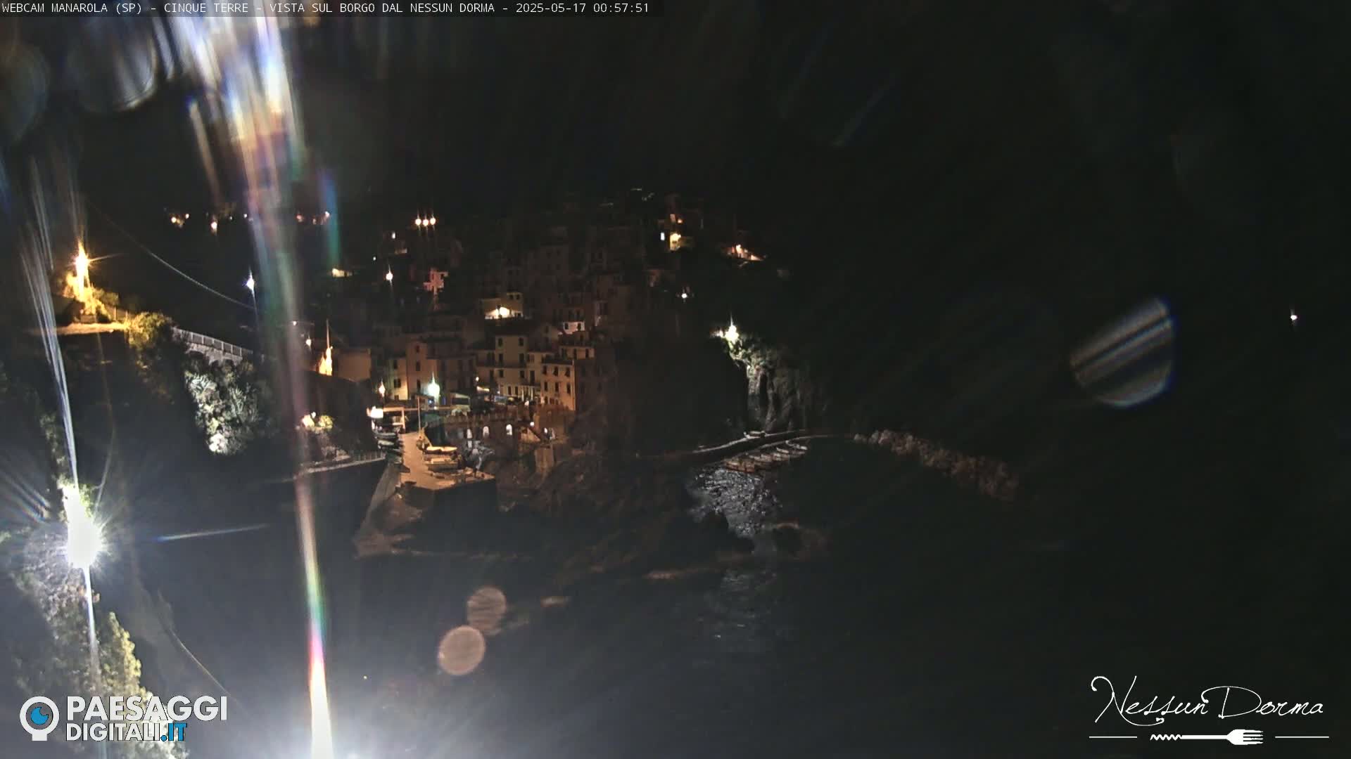 Manarola City Live Cam - La Spezia, Linguria, Italy