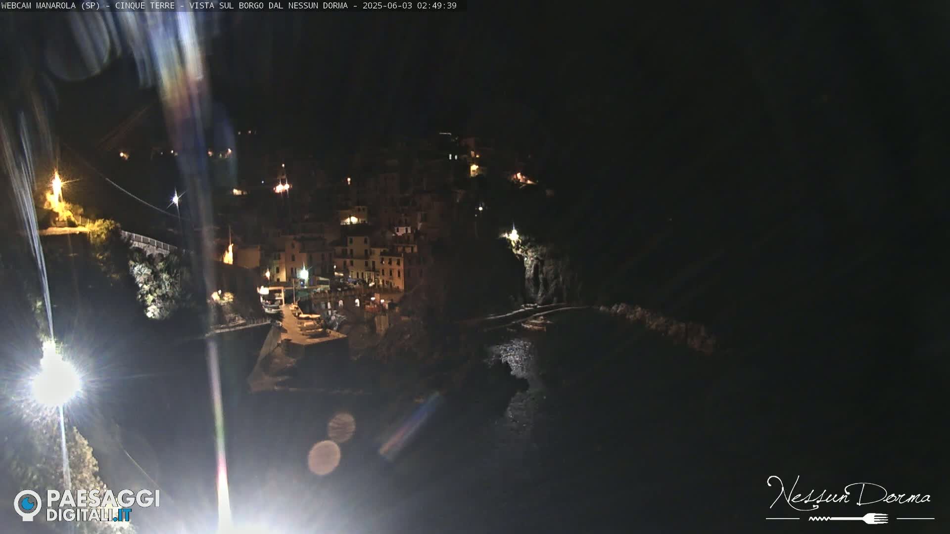 Manarola City Live Cam - La Spezia, Linguria, Italy